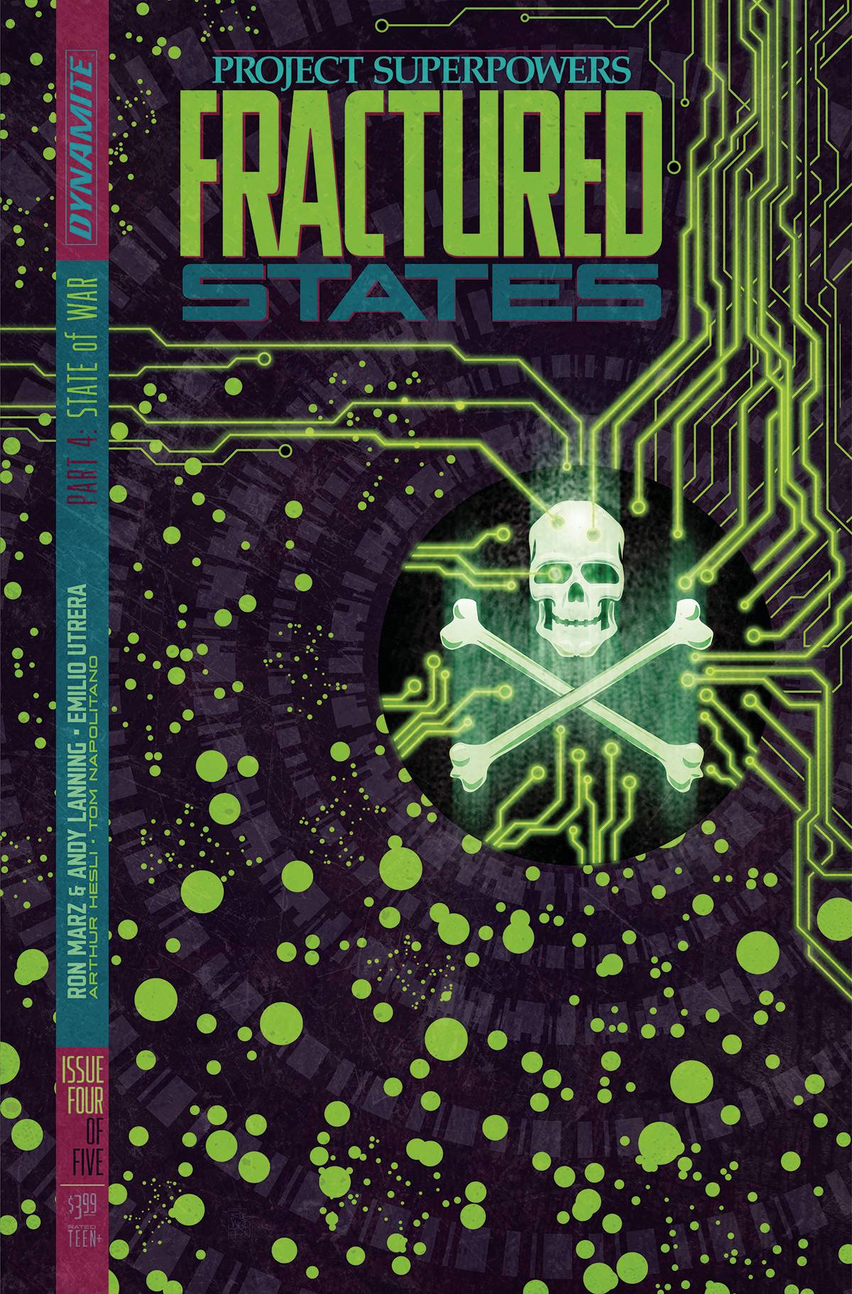 Dynamite Comic Books PROJECT SUPERPOWERS FRACTURED STATES #4 CVR E WOOTON 72513031882404051 MAY220747