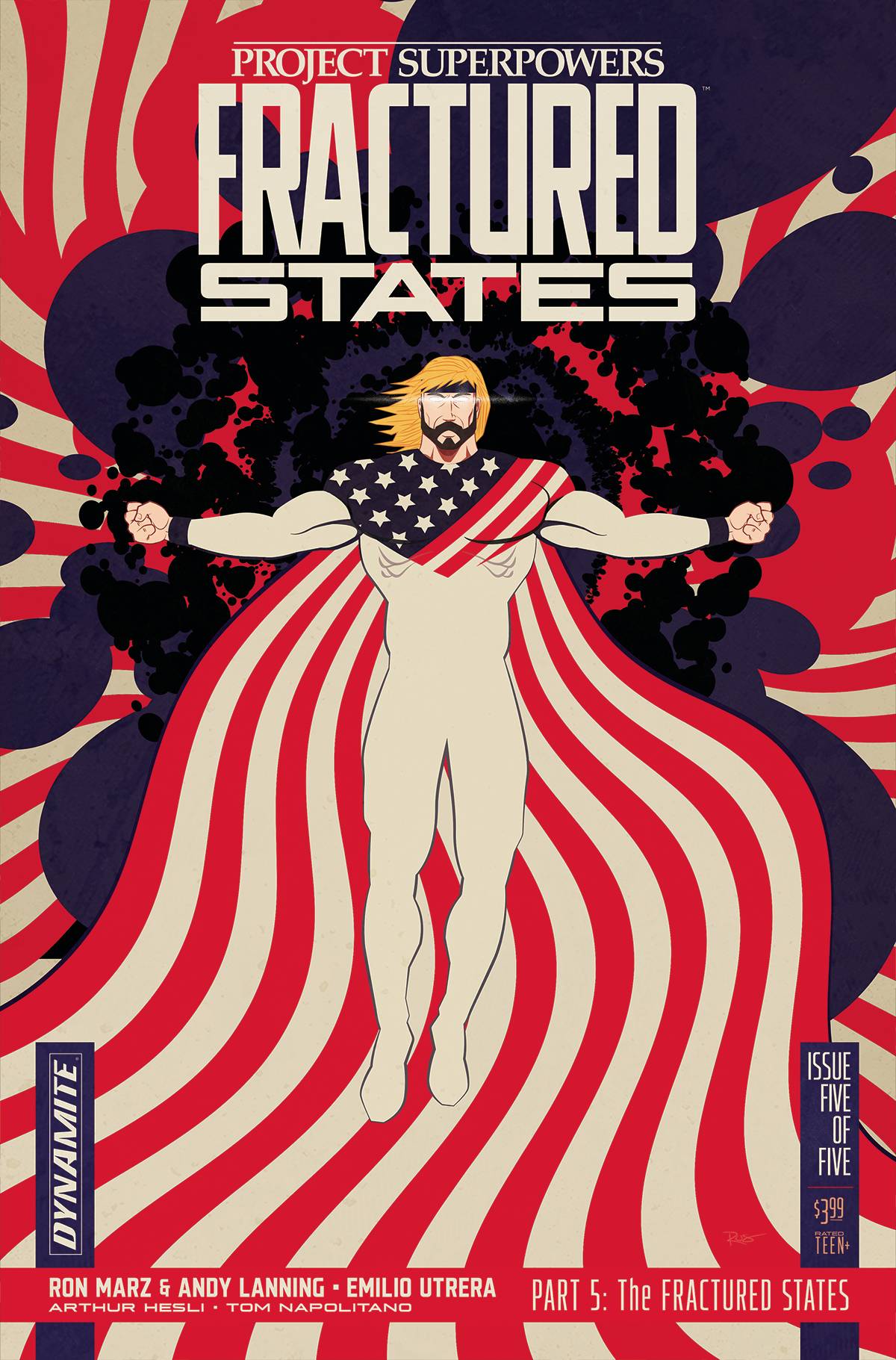 Dynamite Comic Books PROJECT SUPERPOWERS FRACTURED STATES #5 CVR E WOOTON 72513031882405051 JUN220834