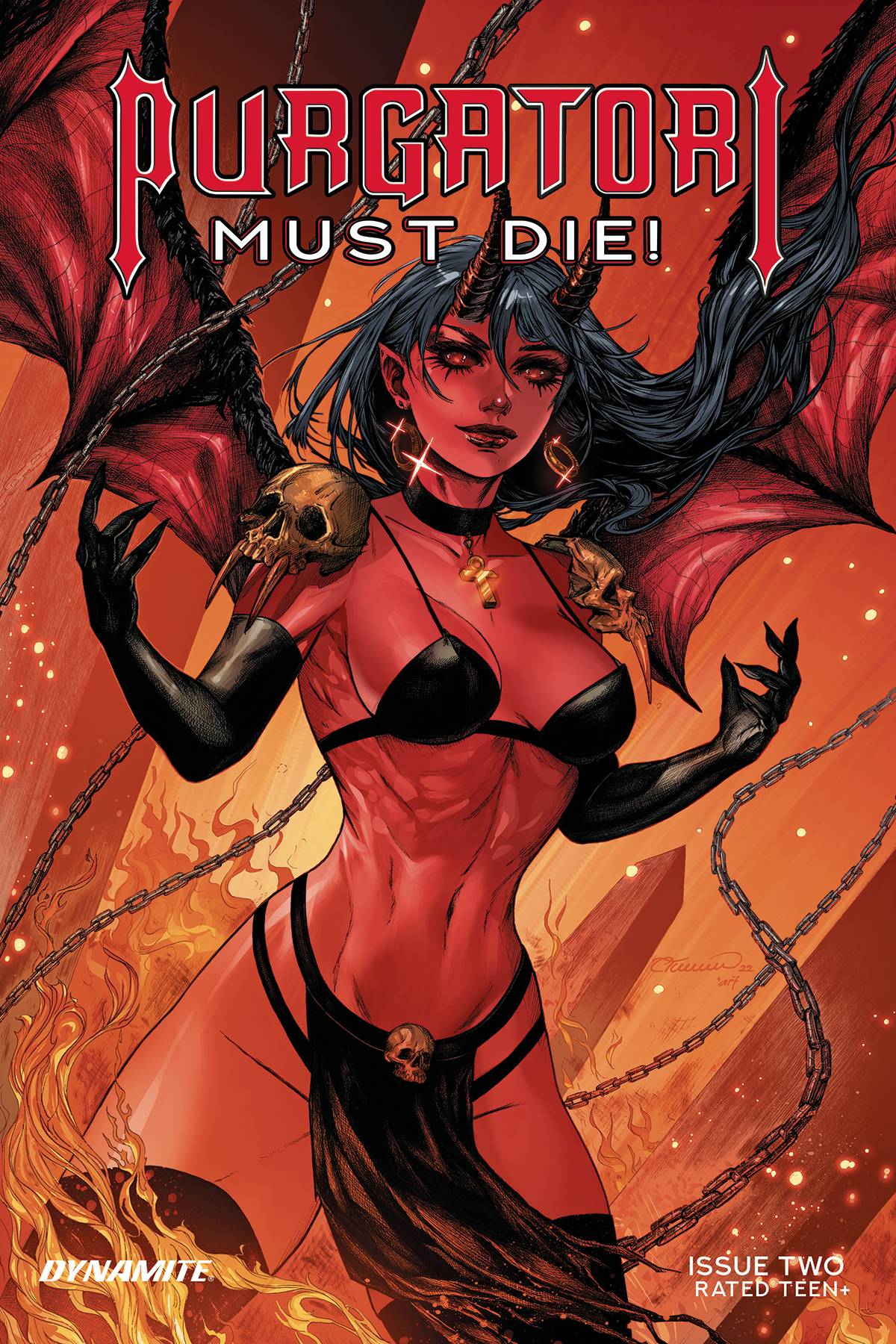 Dynamite Comic Books PURGATORI MUST DIE #2 CVR A TURNER 72513032710902011 DEC220651