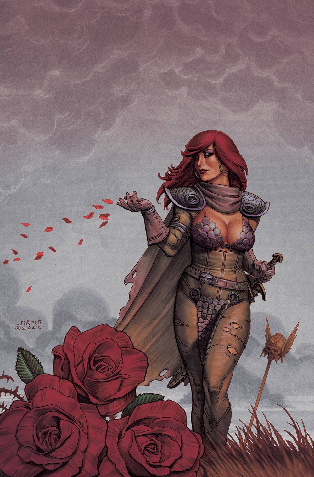 RED SONJA (2021) #12 CVR L LINSNER LTD VIRGIN