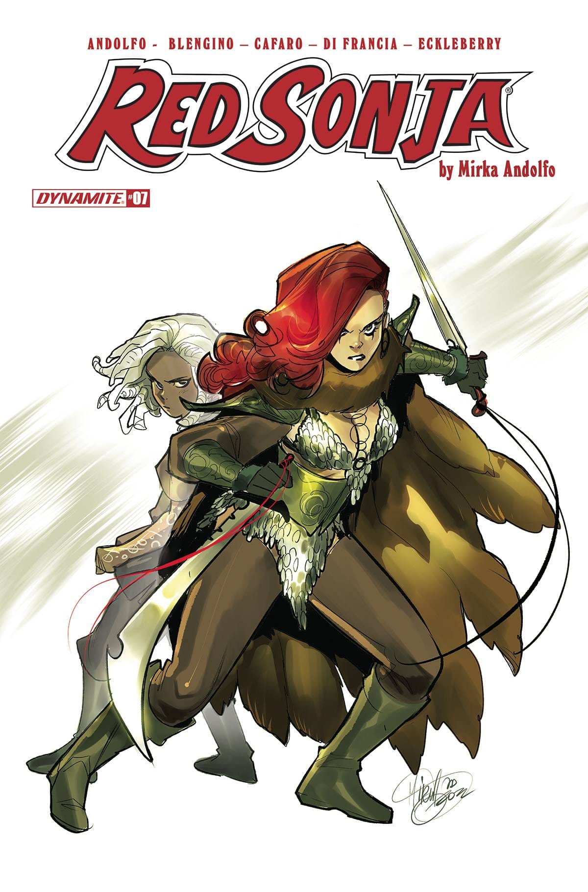 RED SONJA (2021) #7 CVR A ANDOLFO