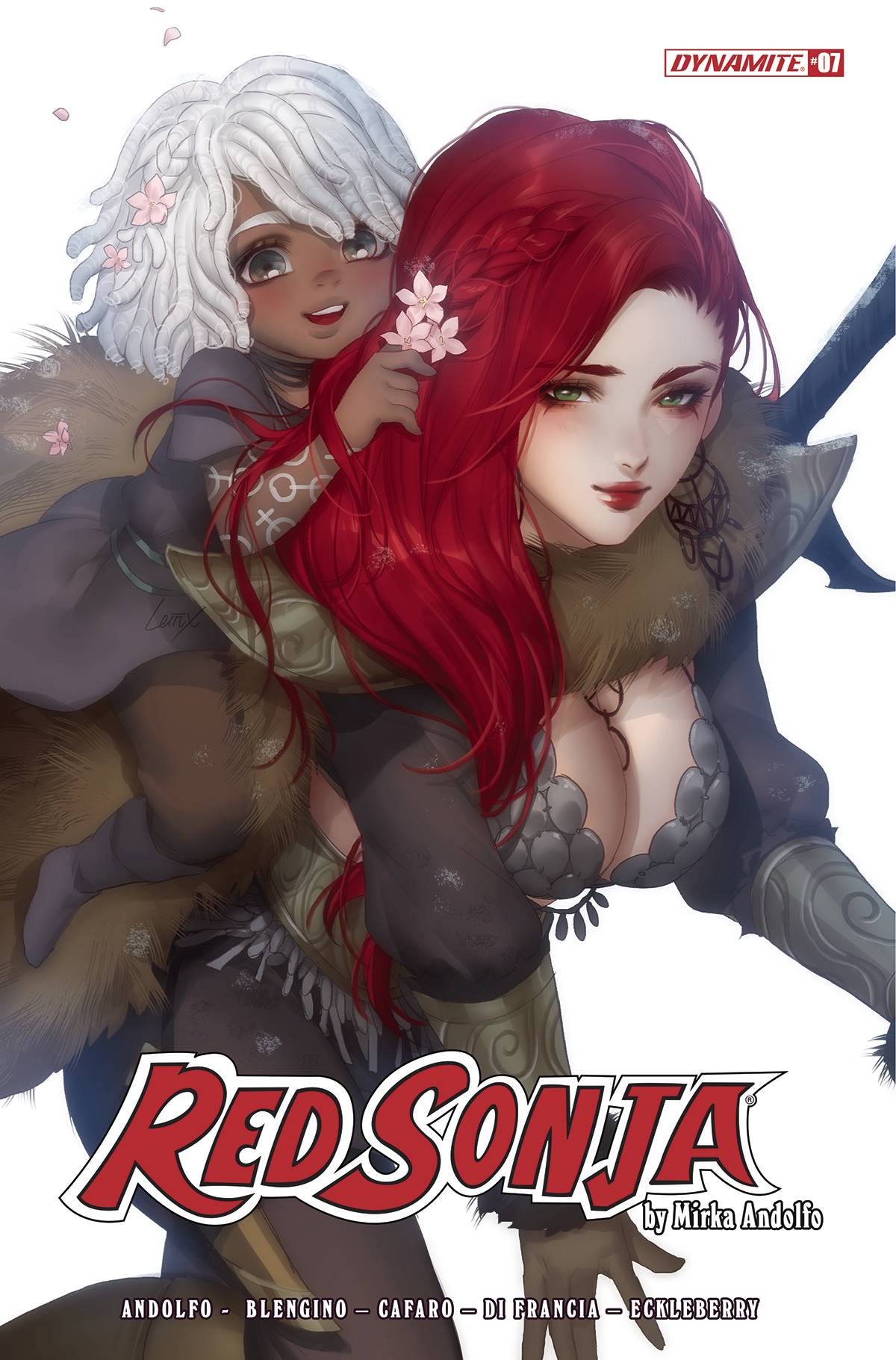 Dynamite Comic Books RED SONJA (2021) #7 CVR B LI 72513031082807021 JAN220655