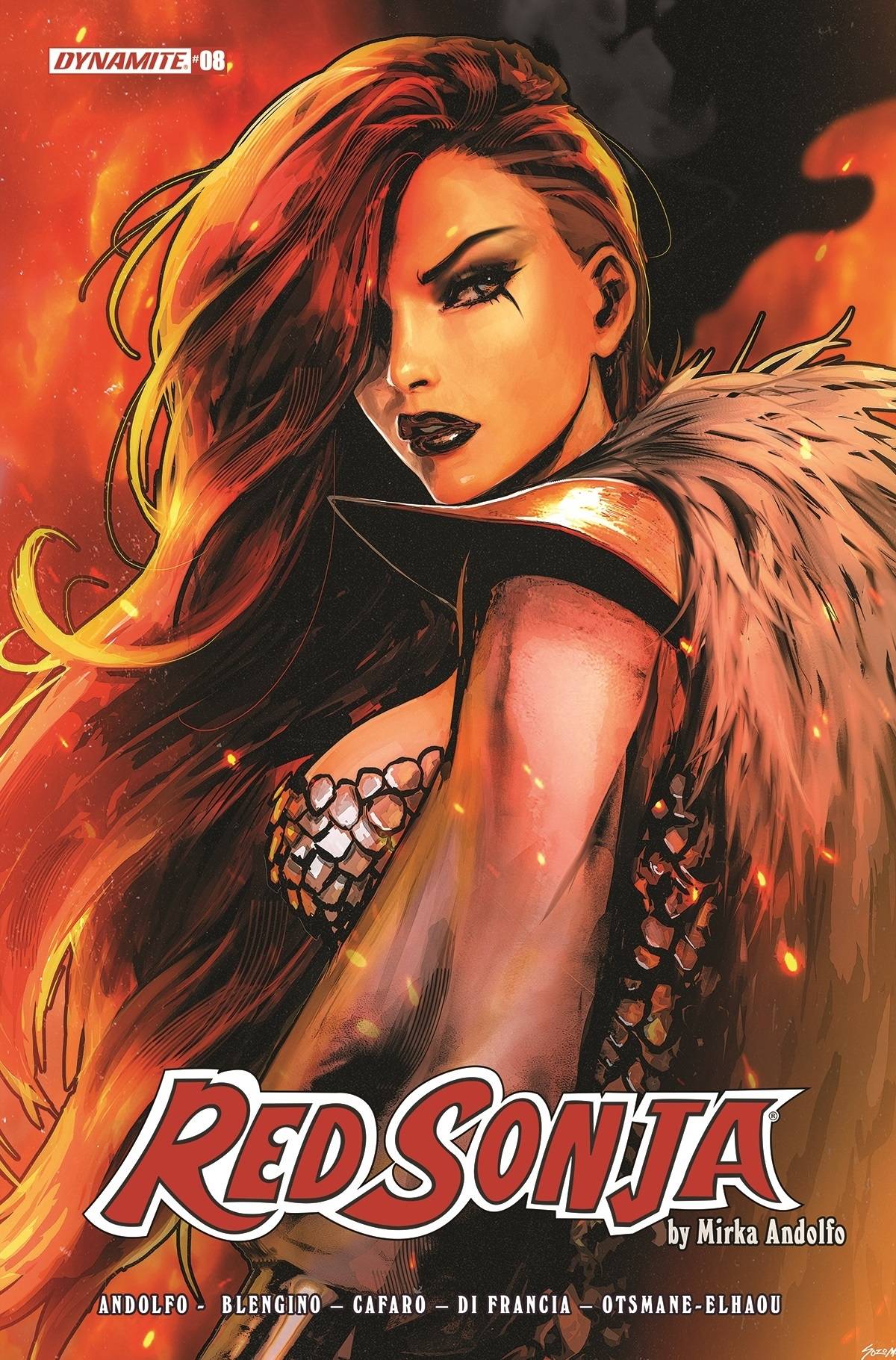 Dynamite Comic Books RED SONJA (2021) #8 CVR D SOZOMAIKA 72513031082808041 FEB220670