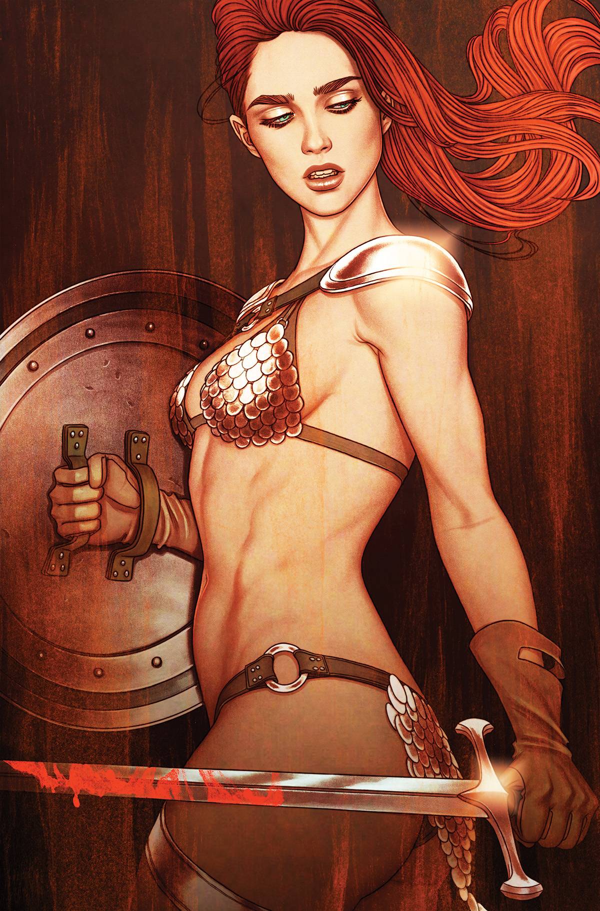 RED SONJA 2023 #1 CVR ZO FRISON LTD VIRGIN (C: 0-1-2)