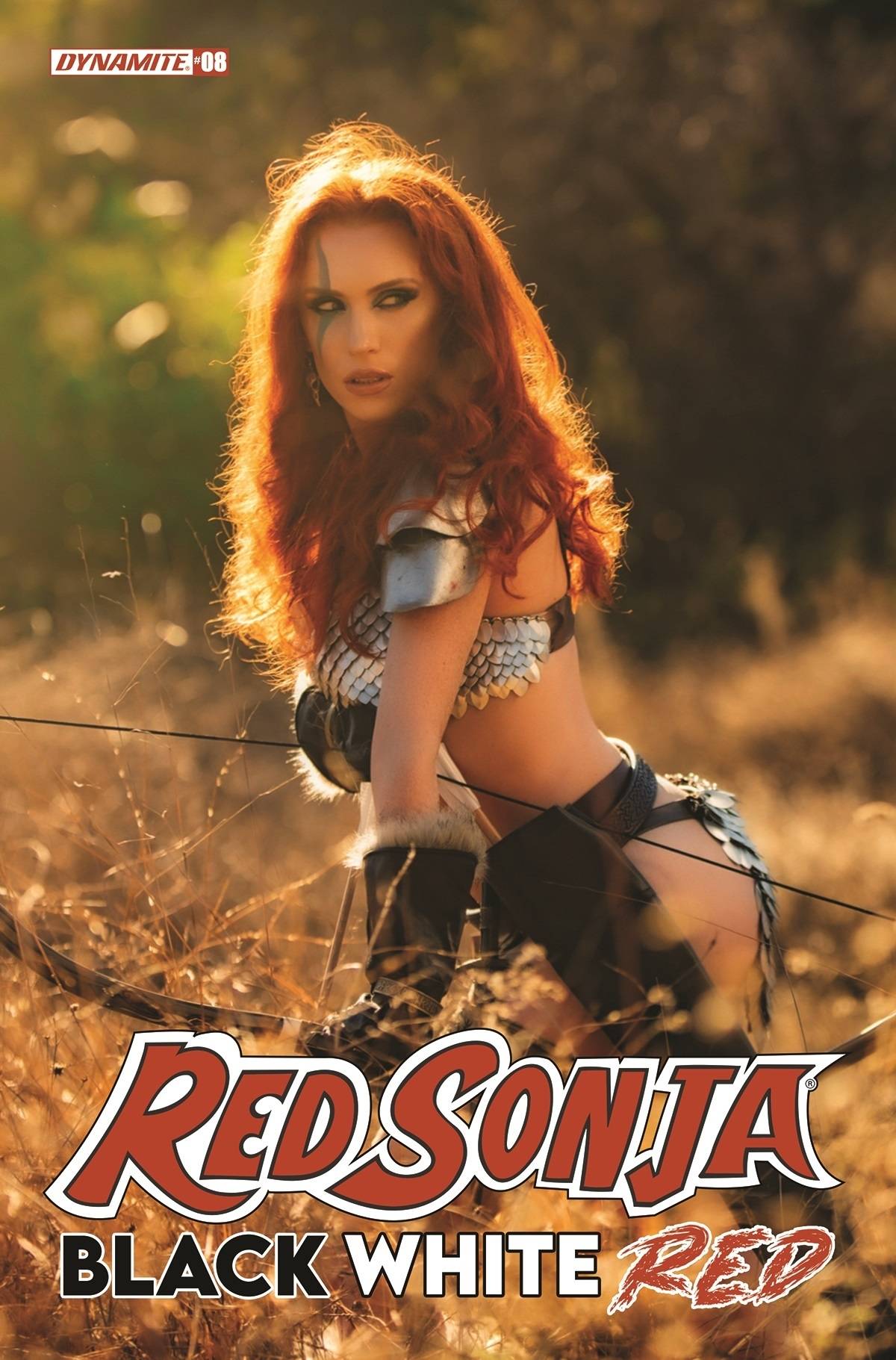 Dynamite Comic Books RED SONJA BLACK WHITE RED #8 CVR D COSPLAY 72513030811508041 JAN220668