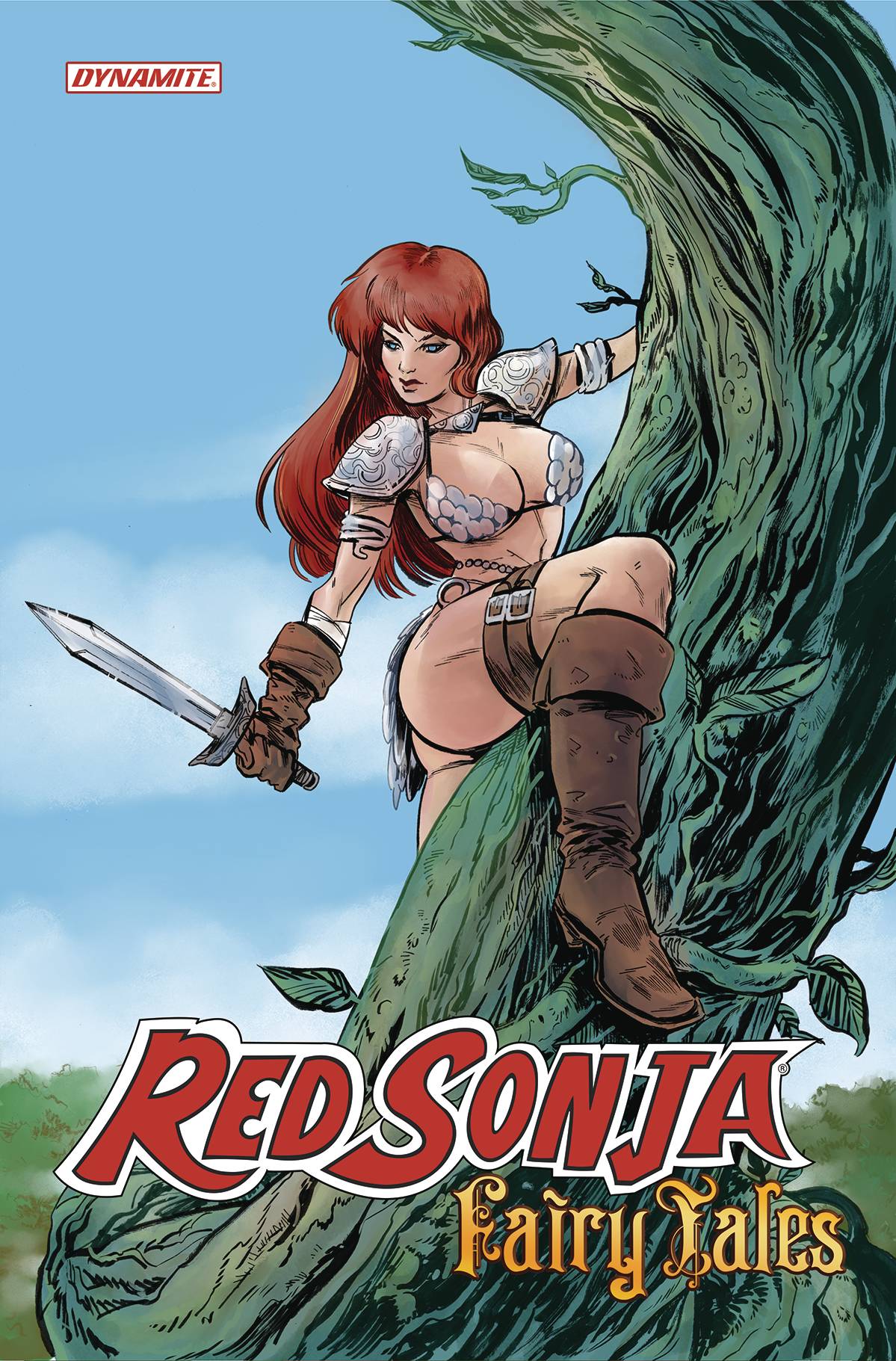 Dynamite Comic Books RED SONJA FAIRY TALES ONE SHOT CVR A LEE 72513032196101011 JUN220707