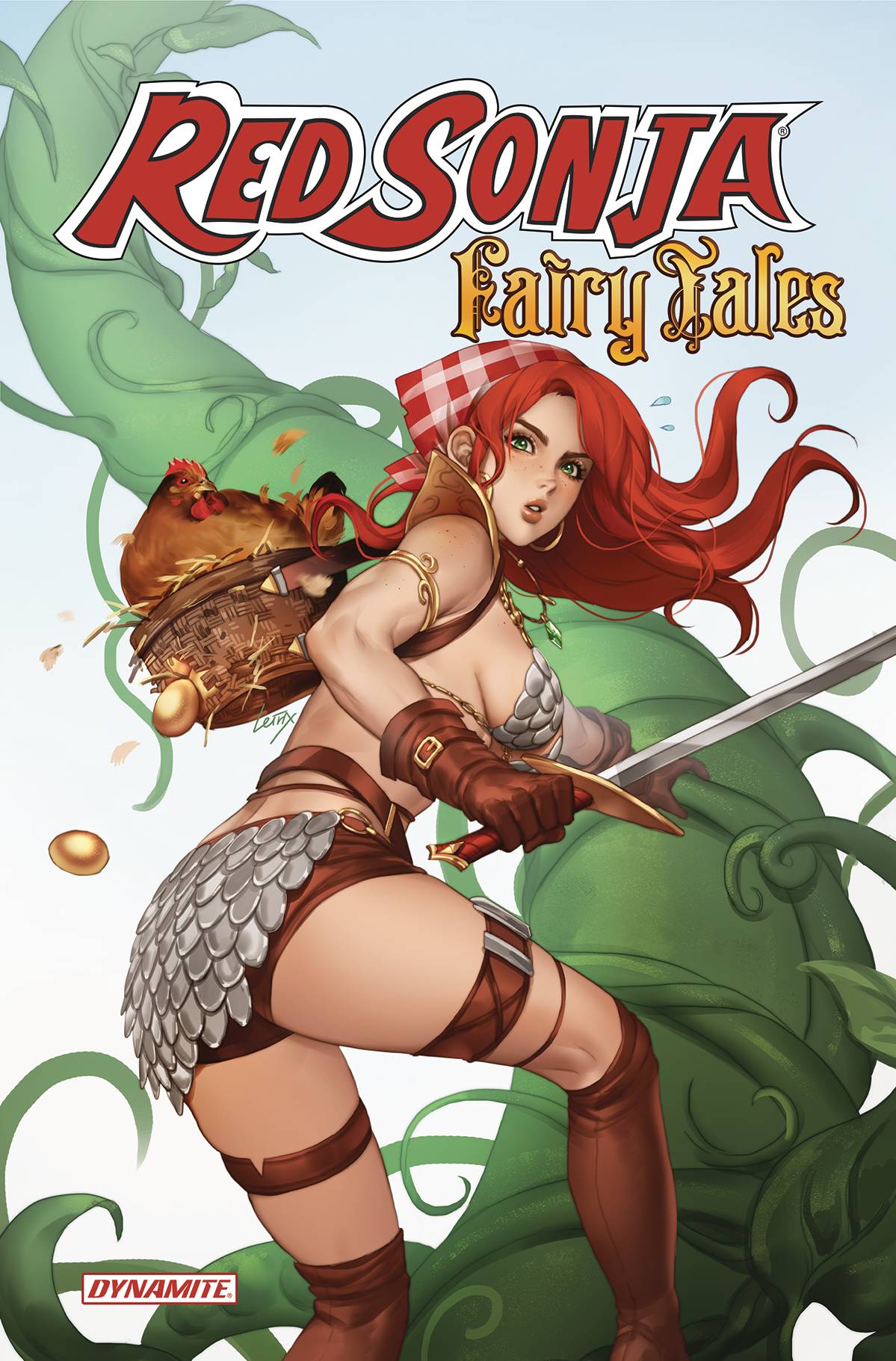 Dynamite Comic Books RED SONJA FAIRY TALES ONE SHOT CVR B LEIRIX 72513032196101021 JUN220708