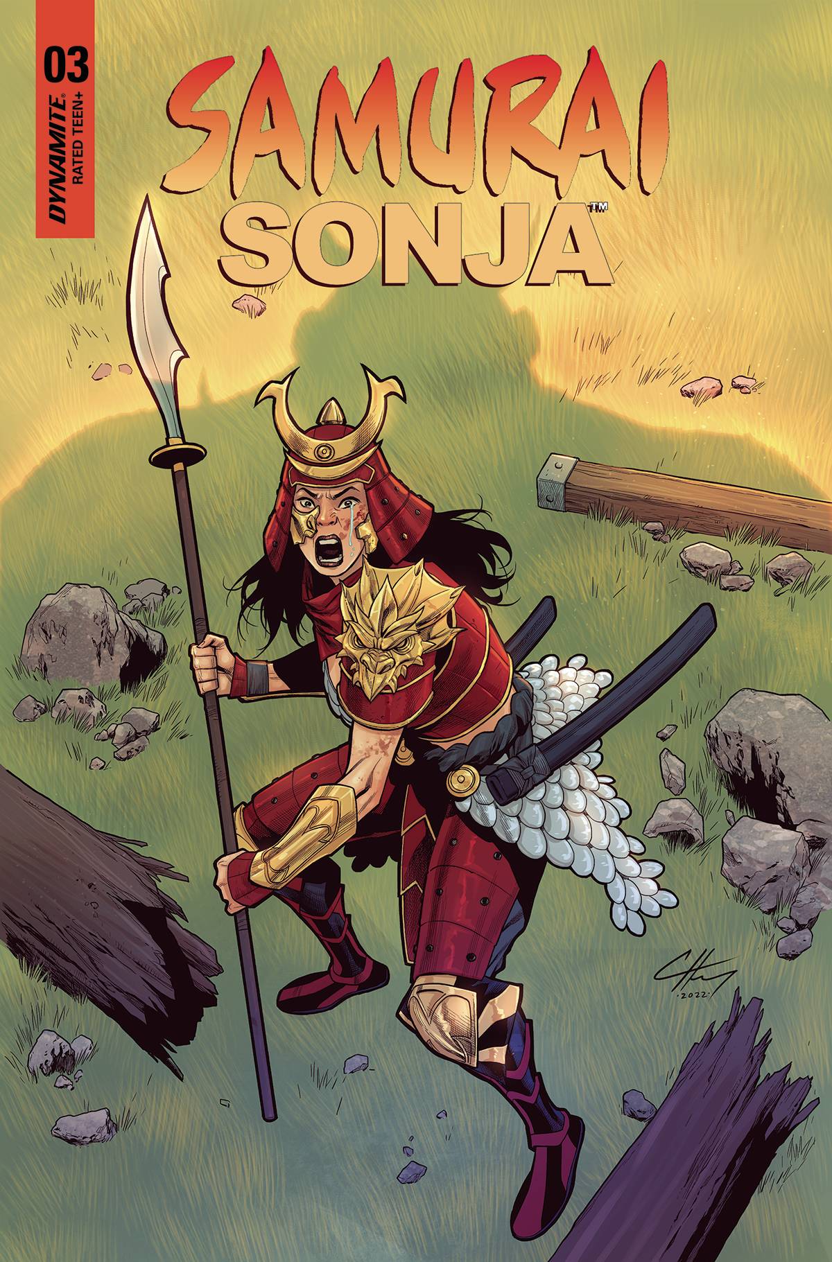 Dynamite Comic Books SAMURAI SONJA #3 CVR A HENRY 72513031956203011 JUN220756