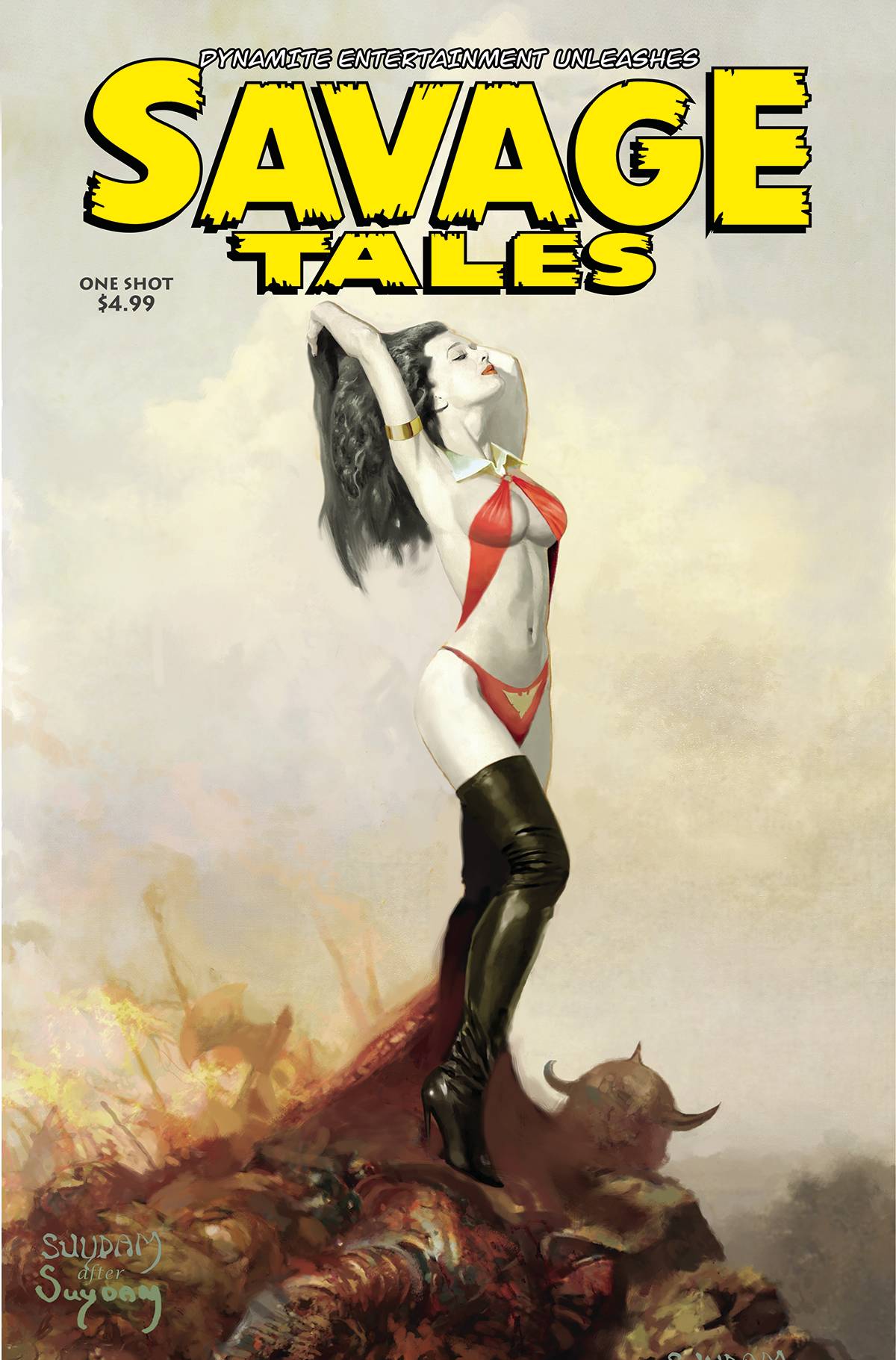 Dynamite Comic Books SAVAGE TALES ONE SHOT CVR A SUYDAM 72513032115201011 MAY220621