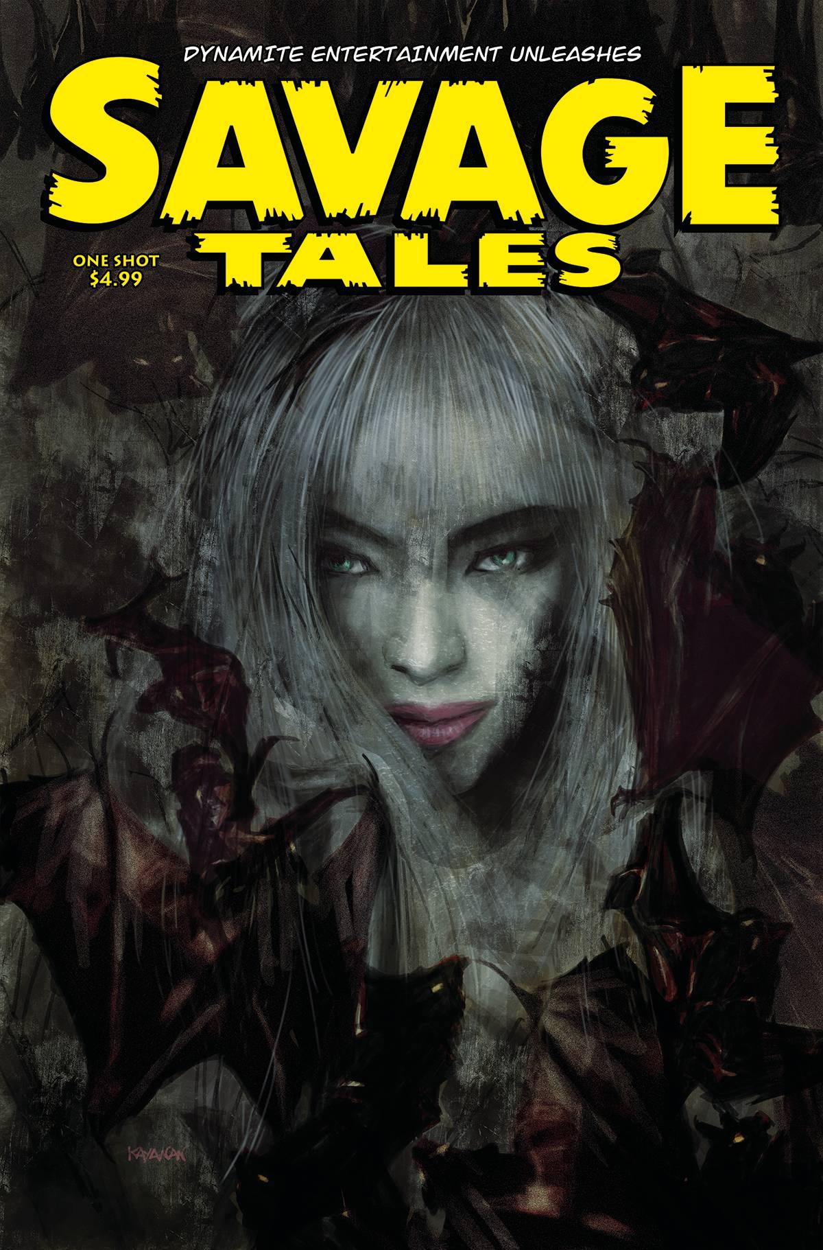 Dynamite Comic Books SAVAGE TALES WINTER SPECIAL ONE SHOT CVR C KAYANAN 72513032549501031 OCT220602