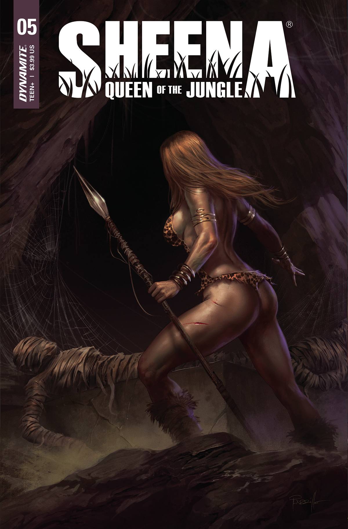 Dynamite Comic Books SHEENA QUEEN JUNGLE #5 CVR A PARRILLO 72513031316405011 JAN220679