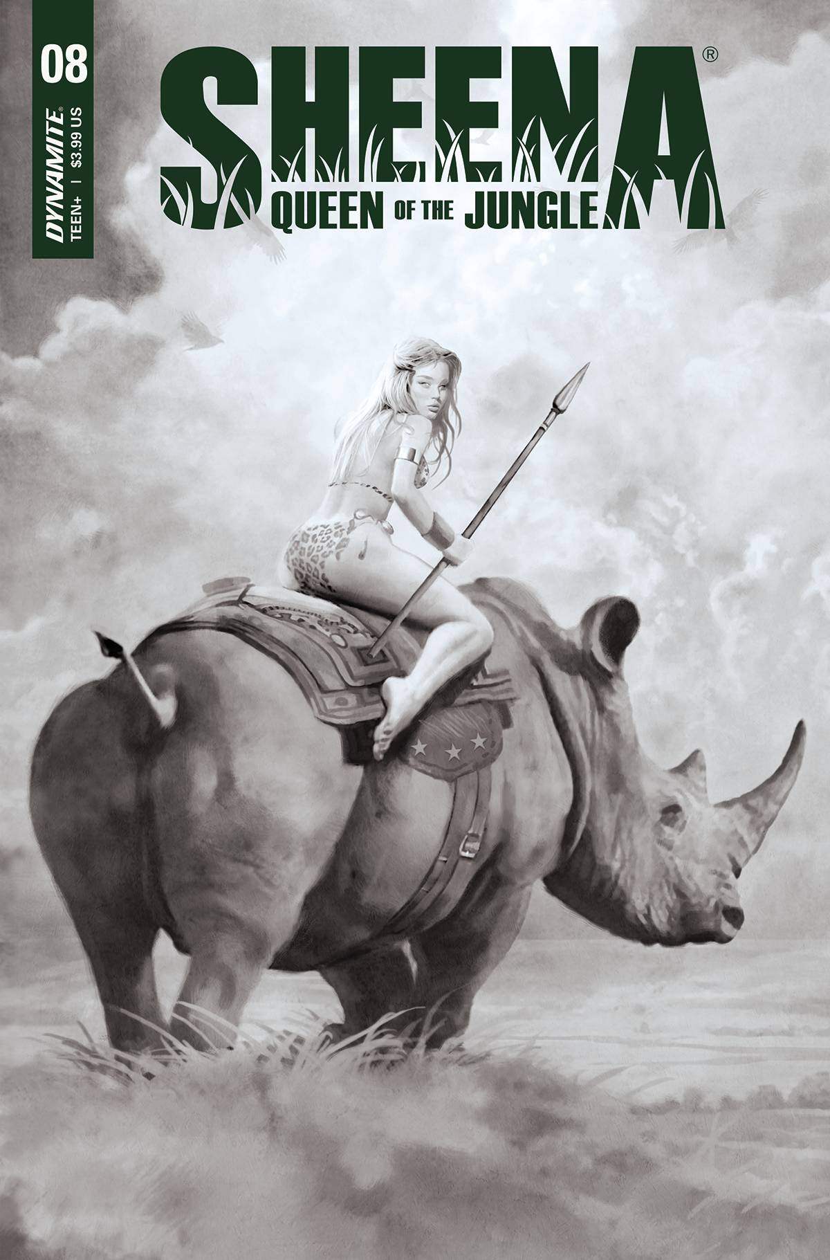 SHEENA QUEEN JUNGLE #8 CVR I 1:30 INCV SUYDAM B&W