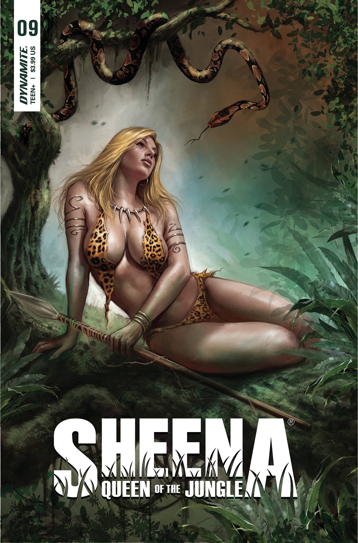 Dynamite Comic Books SHEENA QUEEN JUNGLE #9 CVR A PARRILLO 72513031316409011 JUN220861