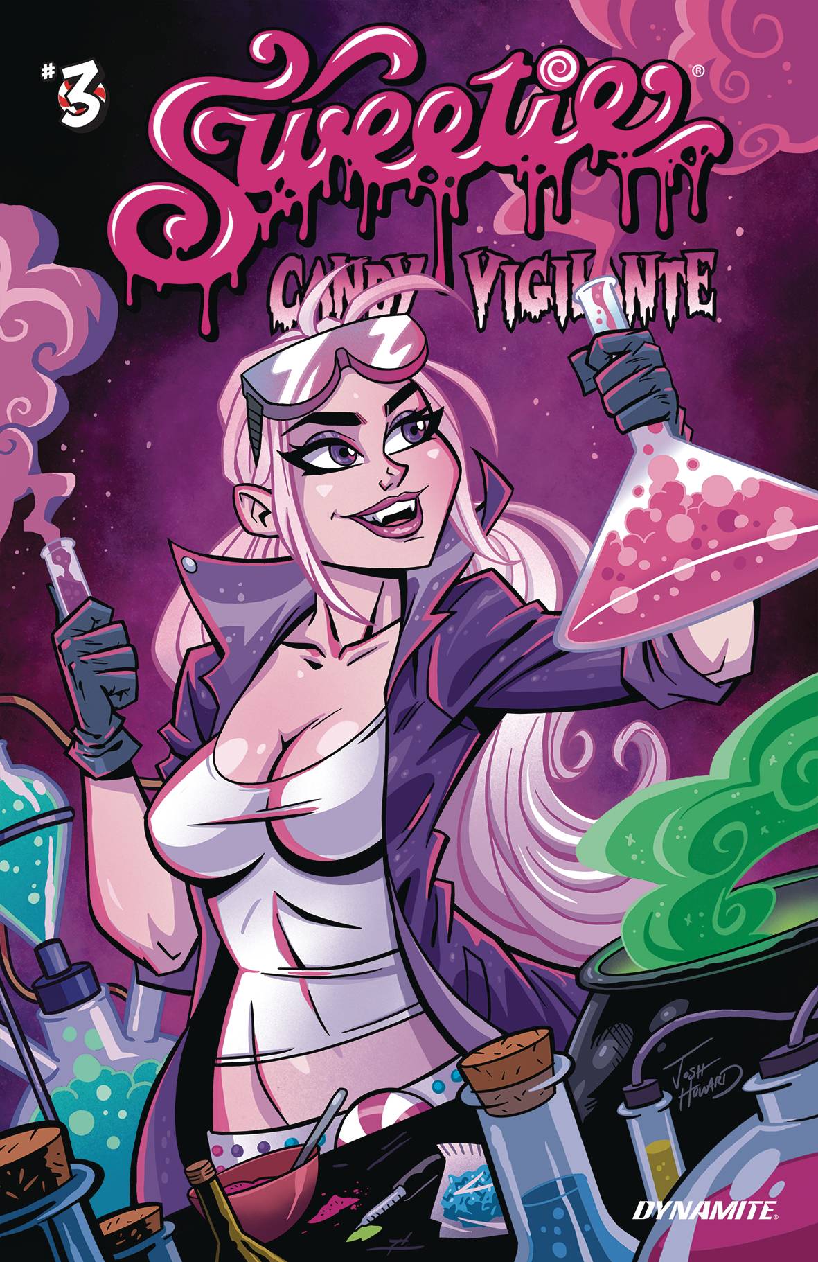 Dynamite Comic Books SWEETIE CANDY VIGILANTE #3 CVR C HOWARD (MR) 72513032399603031 OCT220709