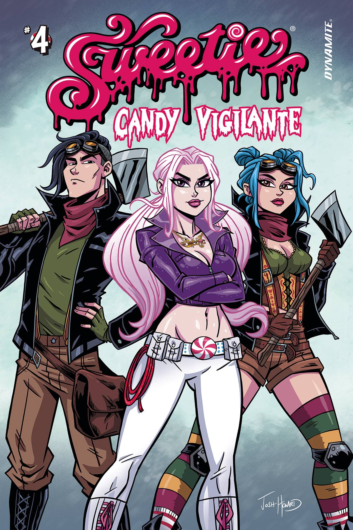 Dynamite Comic Books SWEETIE CANDY VIGILANTE #4 CVR C HOWARD (MR) 72513032399604031 DEC220696