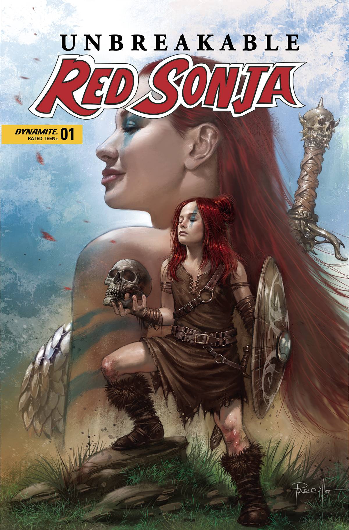 Dynamite Comic Books UNBREAKABLE RED SONJA #1 CVR A PARRILLO 72513032317001011 AUG220539