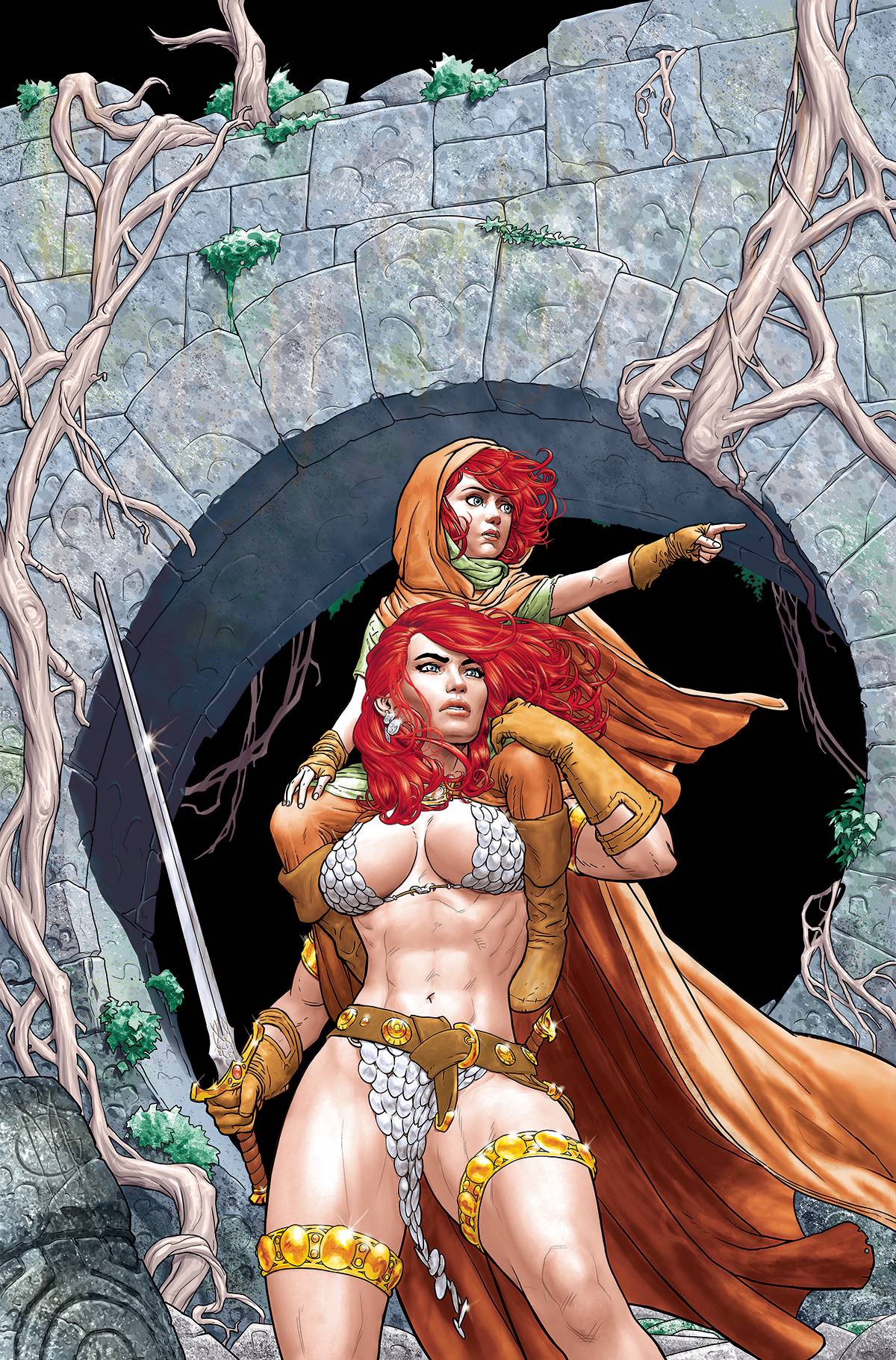 UNBREAKABLE RED SONJA #1 CVR K 1:25 INCV COSPLAY VIRGIN - Third Eye