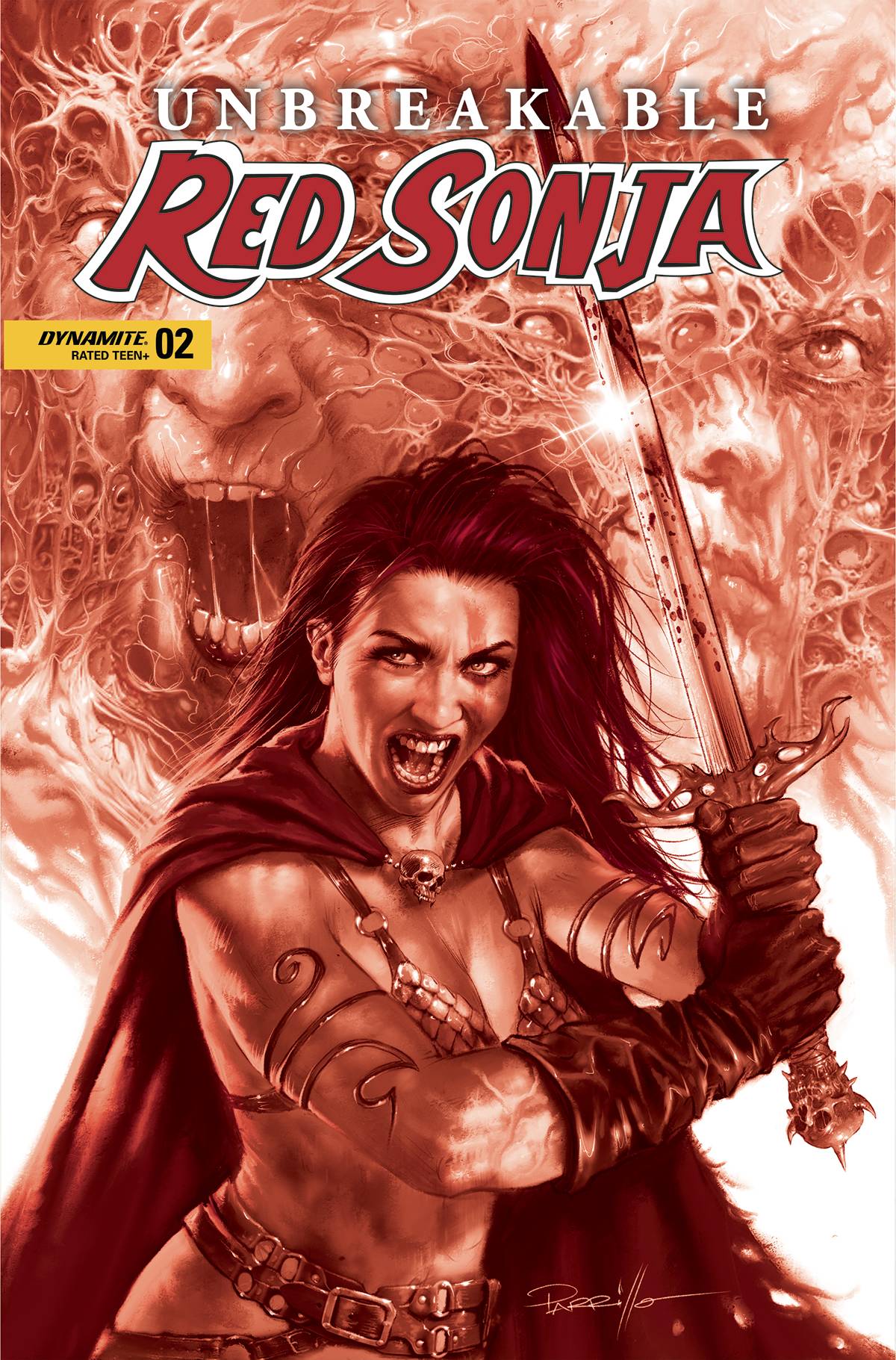 Dynamite Comic Books > Incentives UNBREAKABLE RED SONJA #2 CVR G 1:10  INCV PARRILLO TINT 72513032317002071 SEP220725