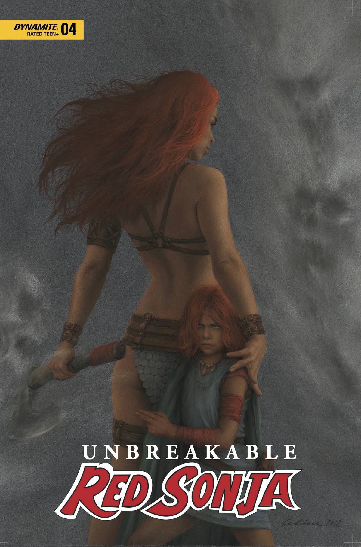 UNBREAKABLE RED SONJA #4 CVR B CELINA