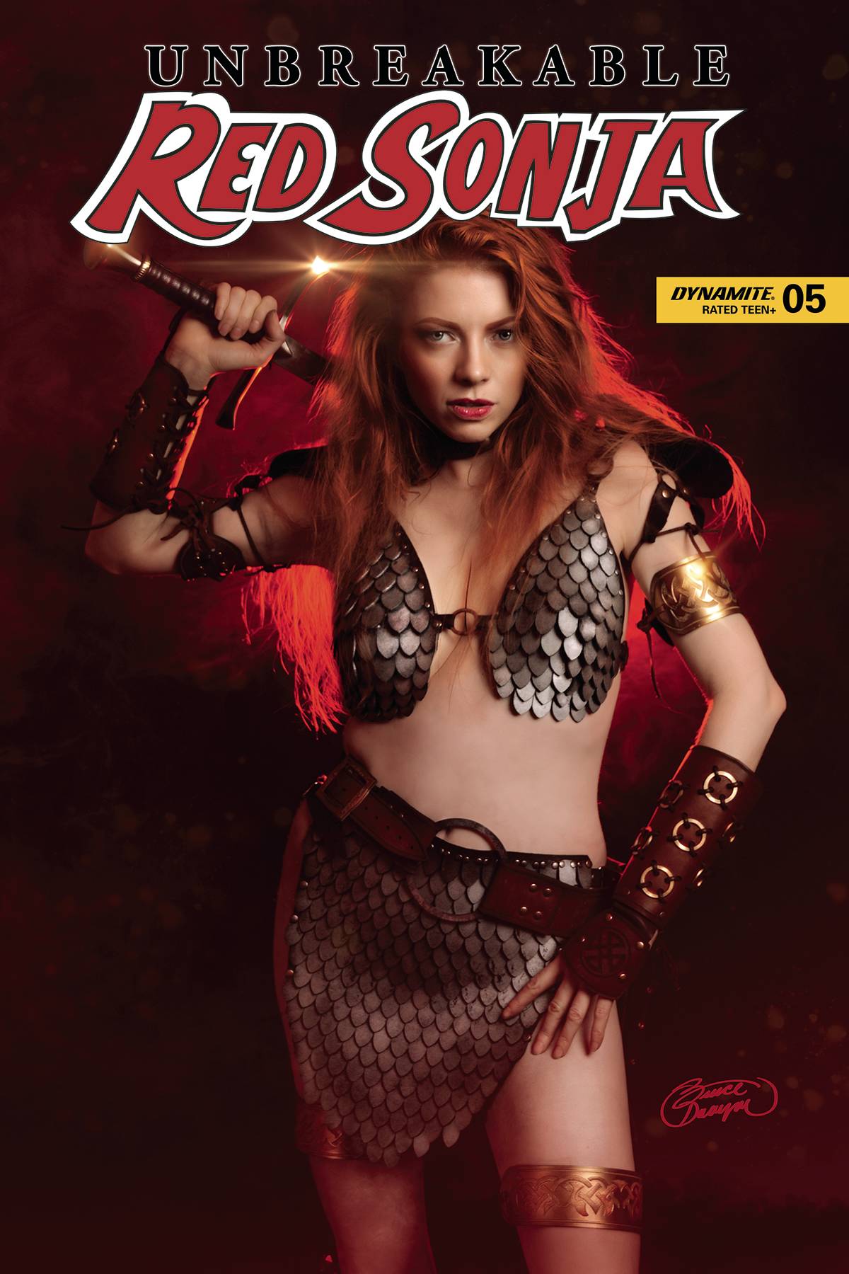 UNBREAKABLE RED SONJA #5 CVR E COSPLAY - Third Eye