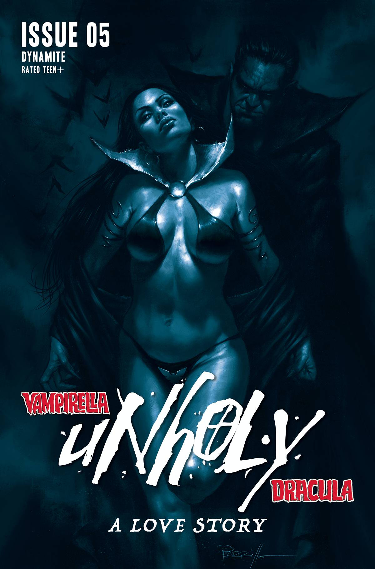 VAMPIRELLA DRACULA UNHOLY #5 CVR F 1:10 INCV PARRILLO TIN