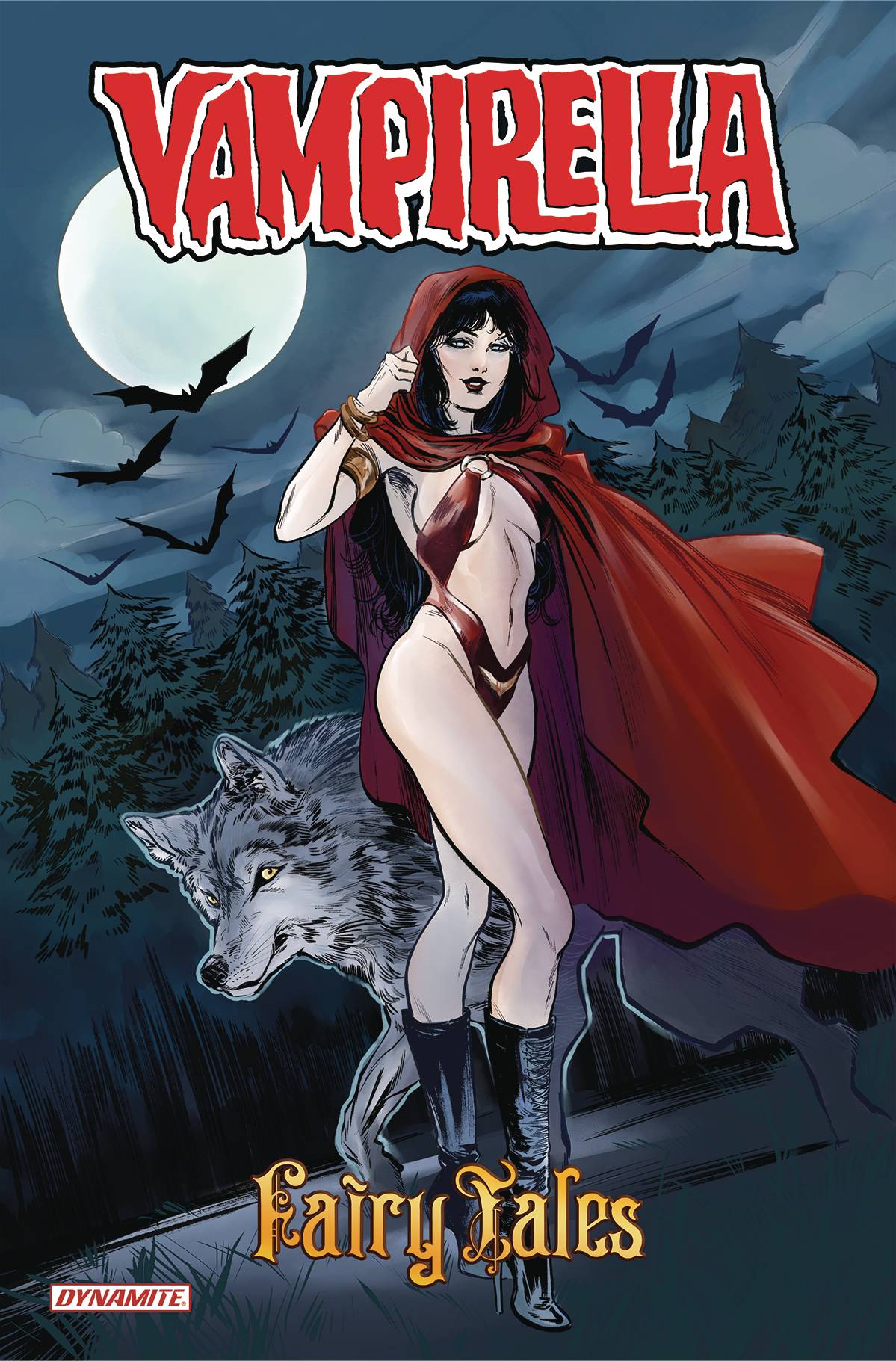 Dynamite Comic Books VAMPIRELLA FAIRY TALES ONE SHOT CVR A LEE 72513032198501011 JUN220719