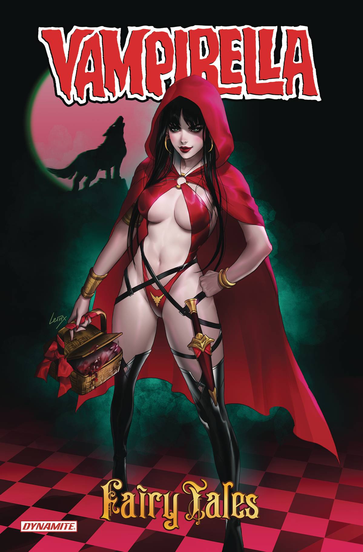 Dynamite Comic Books VAMPIRELLA FAIRY TALES ONE SHOT CVR B LEIRIX 72513032198501021 JUN220720