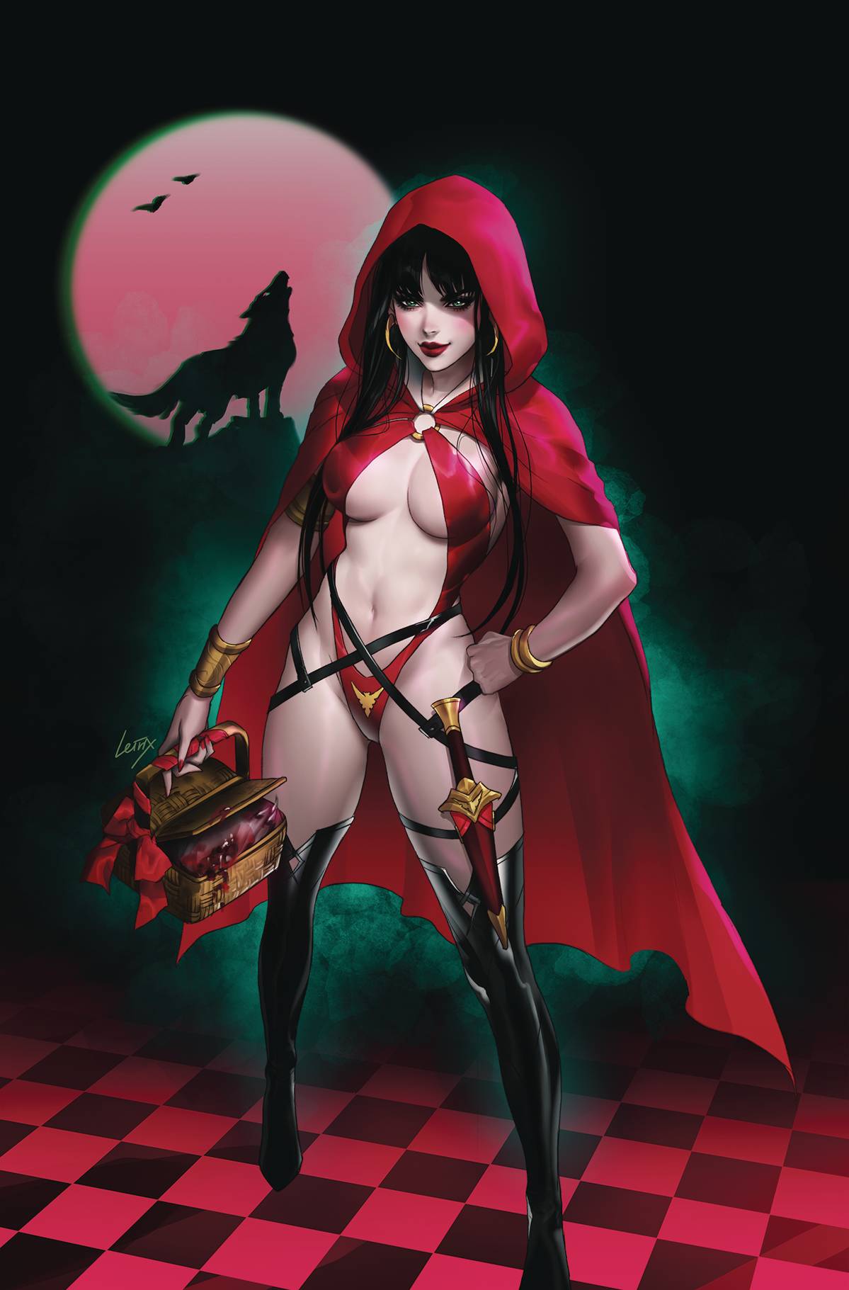 VAMPIRELLA FAIRY TALES ONE SHOT CVR E 20 COPY INCV LEIRIX VI - Third Eye