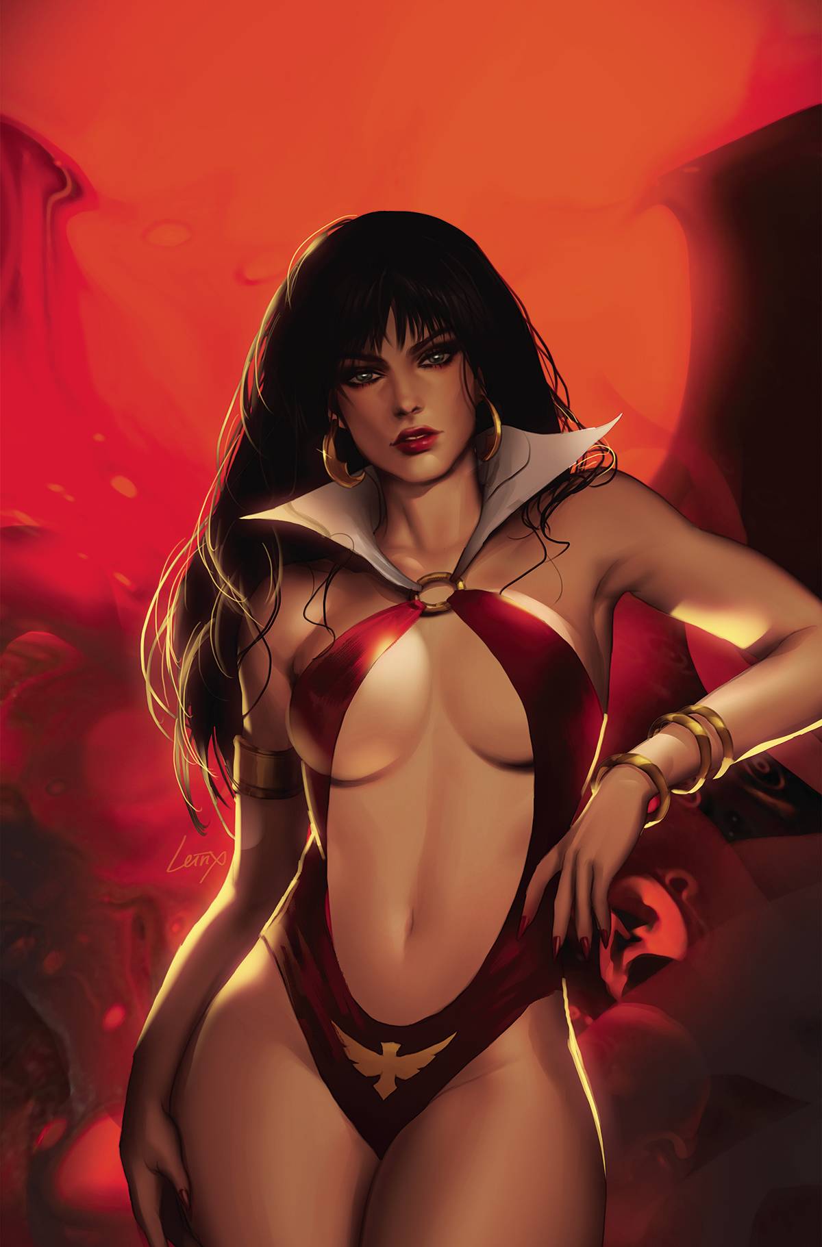 VAMPIRELLA MINDWARP #1 (OF 5) CVR P LEIRIX LTD VIRGIN