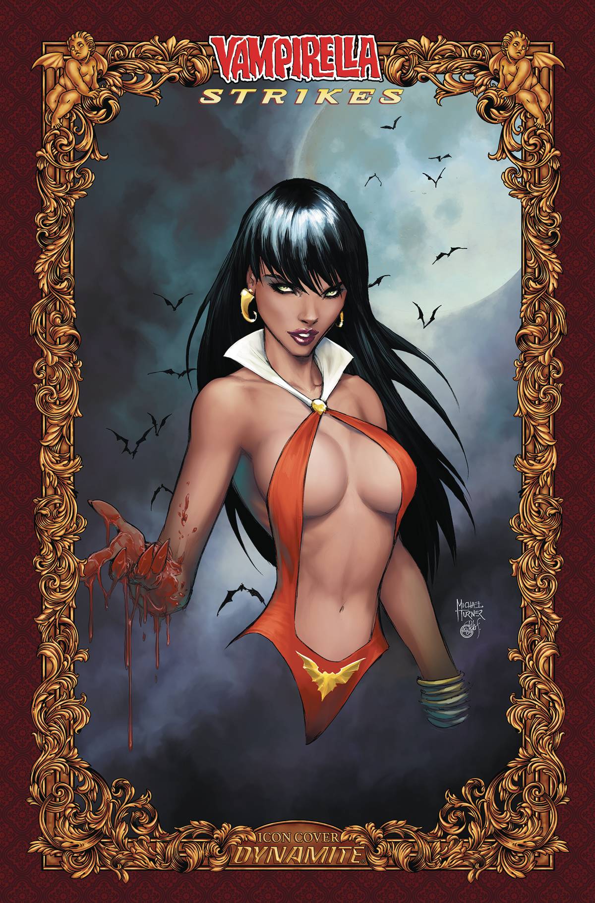 Dynamite Comic Books > Incentives VAMPIRELLA STRIKES #1 CVR P 1:10 INCV TURNER ICON 72513031950001161 MAR220529