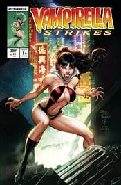 Dynamite Comic Books VAMPIRELLA STRIKES #1 CVR Q FOC BONUS JIM LEE HOMAGE 72513031950001171 MAR228087