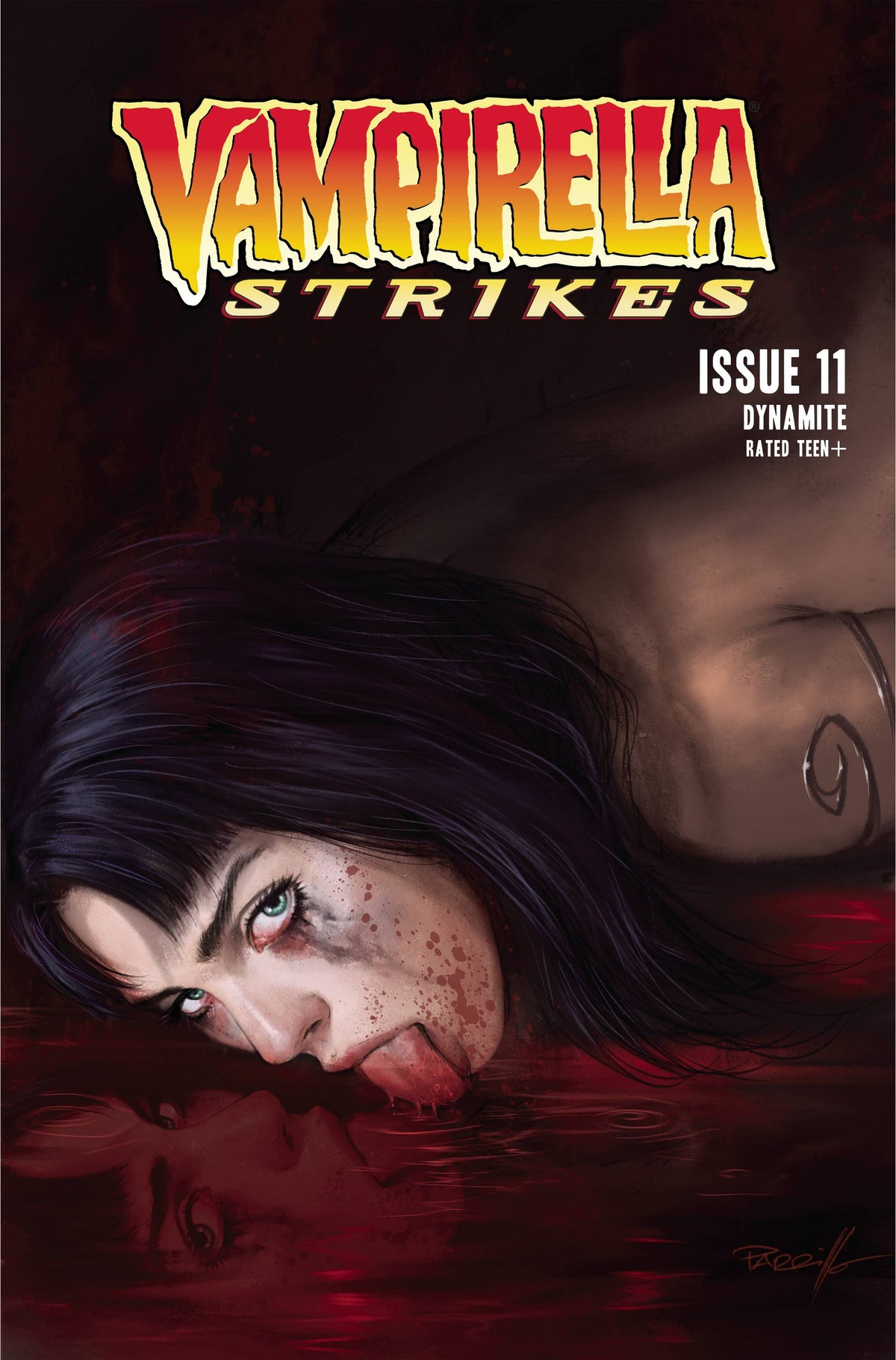 Dynamite Comic Books VAMPIRELLA STRIKES #11 CVR A PARRILLO 72513031950011011 JAN230745