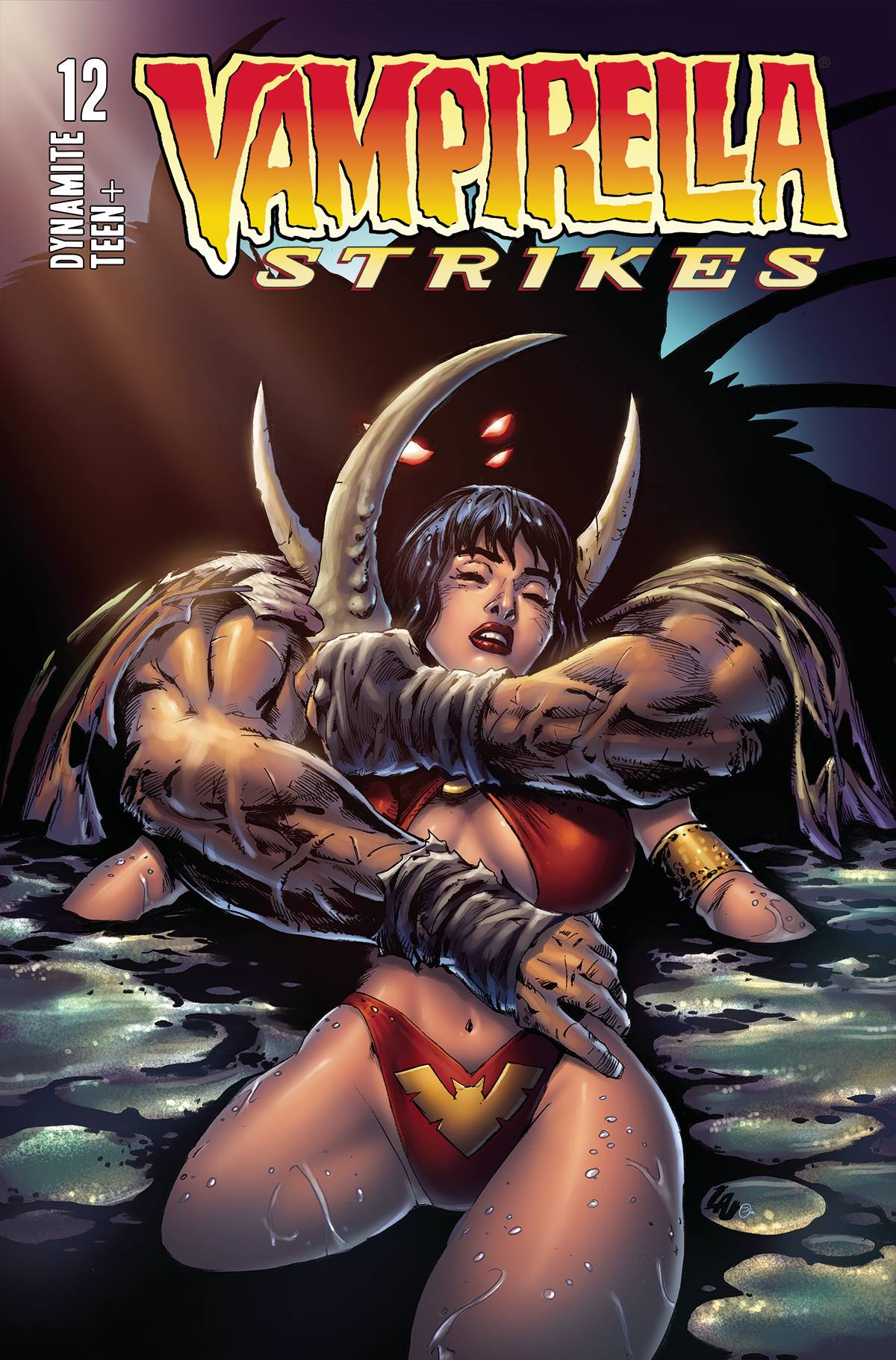 VAMPIRELLA STRIKES #12 CVR D LAU - Third Eye