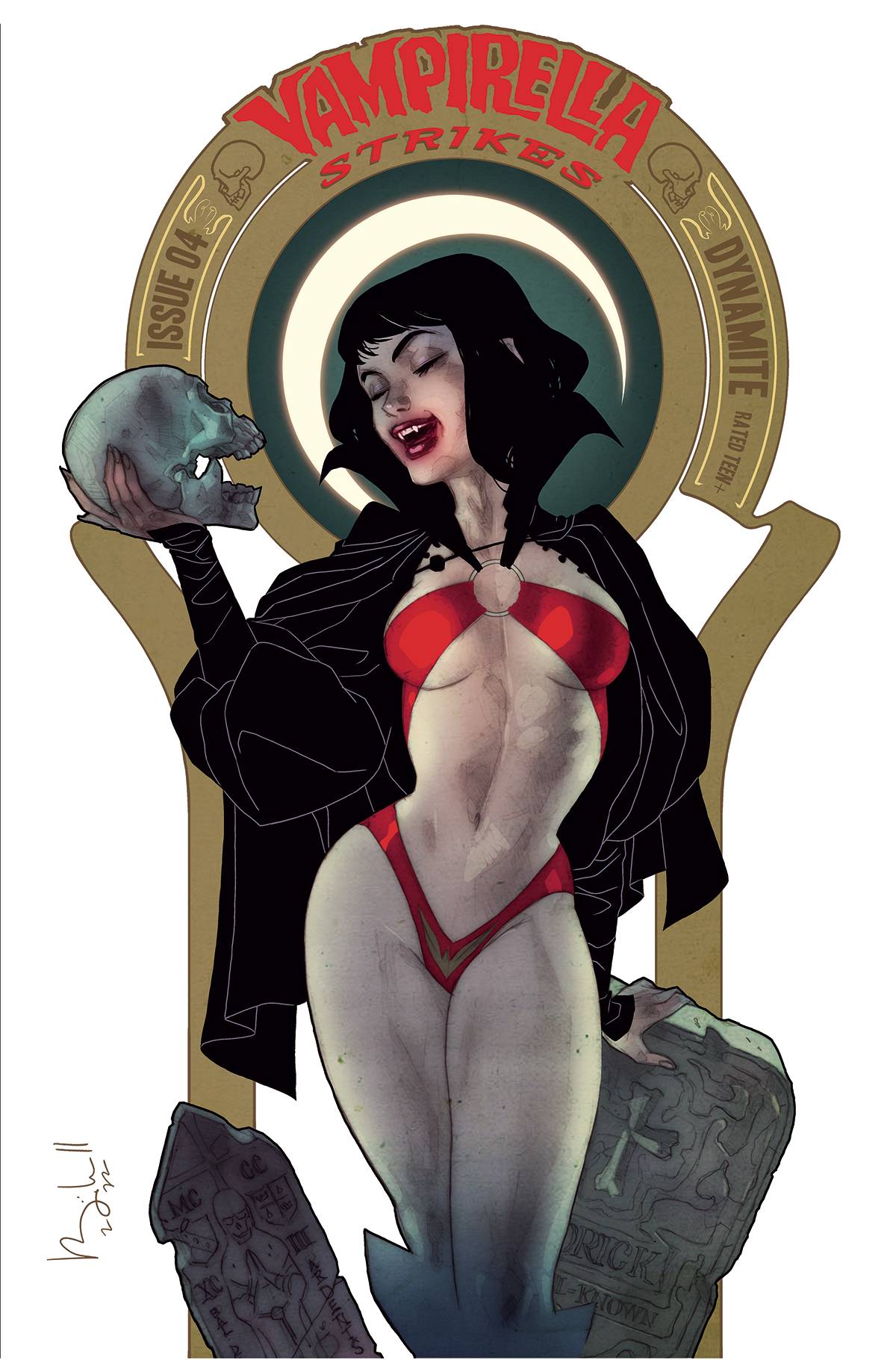 VAMPIRELLA STRIKES #4 CVR D CALDWELL - Third Eye