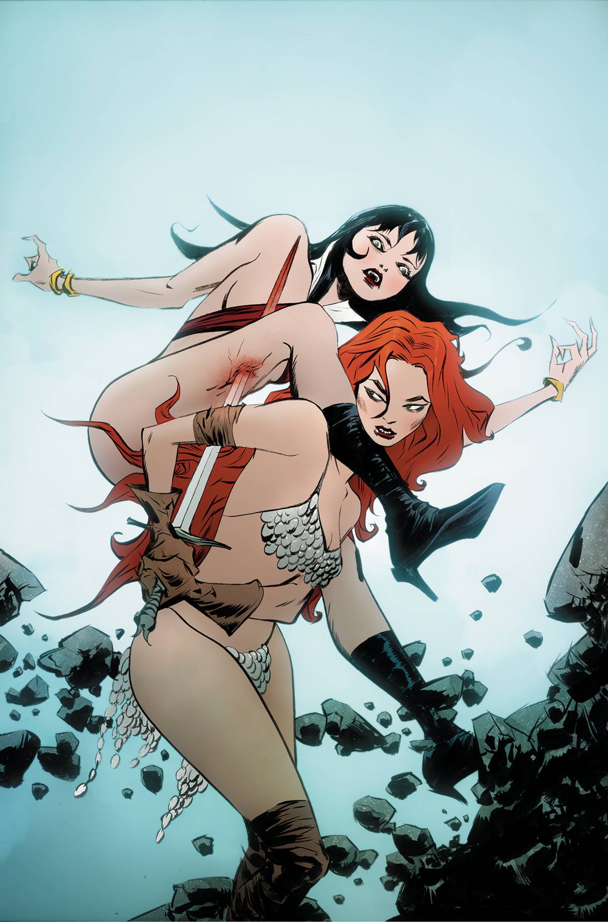 VAMPIRELLA VS RED SONJA #1 CVR L 40 COPY INCV LEE VIRGIN