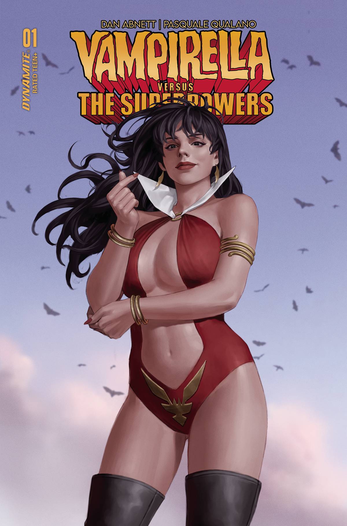 Dynamite Comic Books VAMPIRELLA VS SUPERPOWERS #1 CVR C YOON 72513033021501031 MAR230406