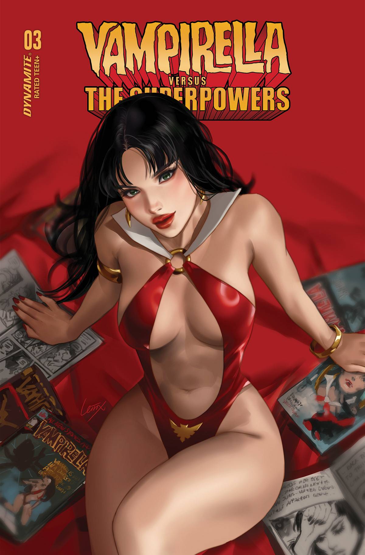 VAMPIRELLA VS SUPERPOWERS #3 CVR B LEIRIX