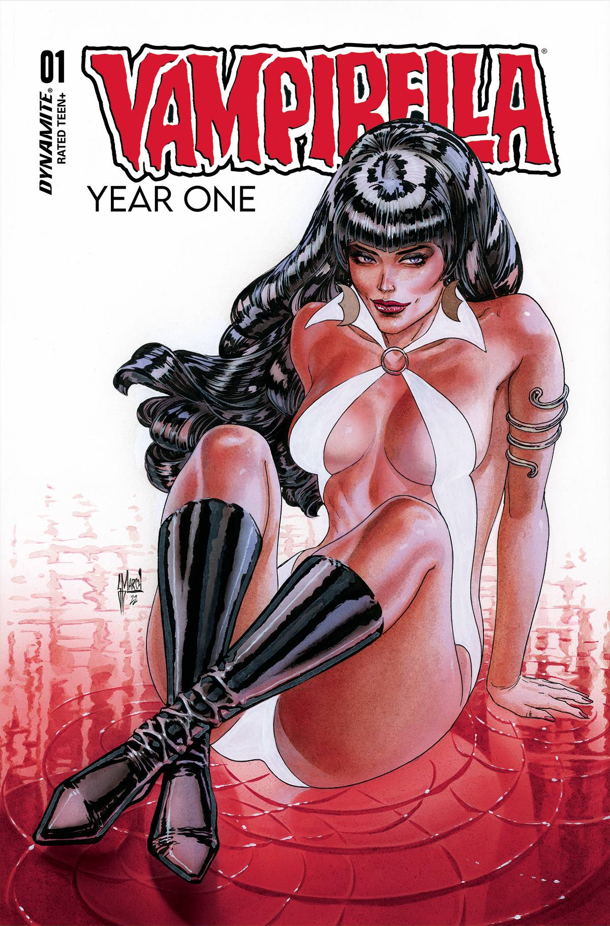 Dynamite Comic Books VAMPIRELLA YEAR ONE #1 CVR D MARCH 72513032113801041 MAY220544