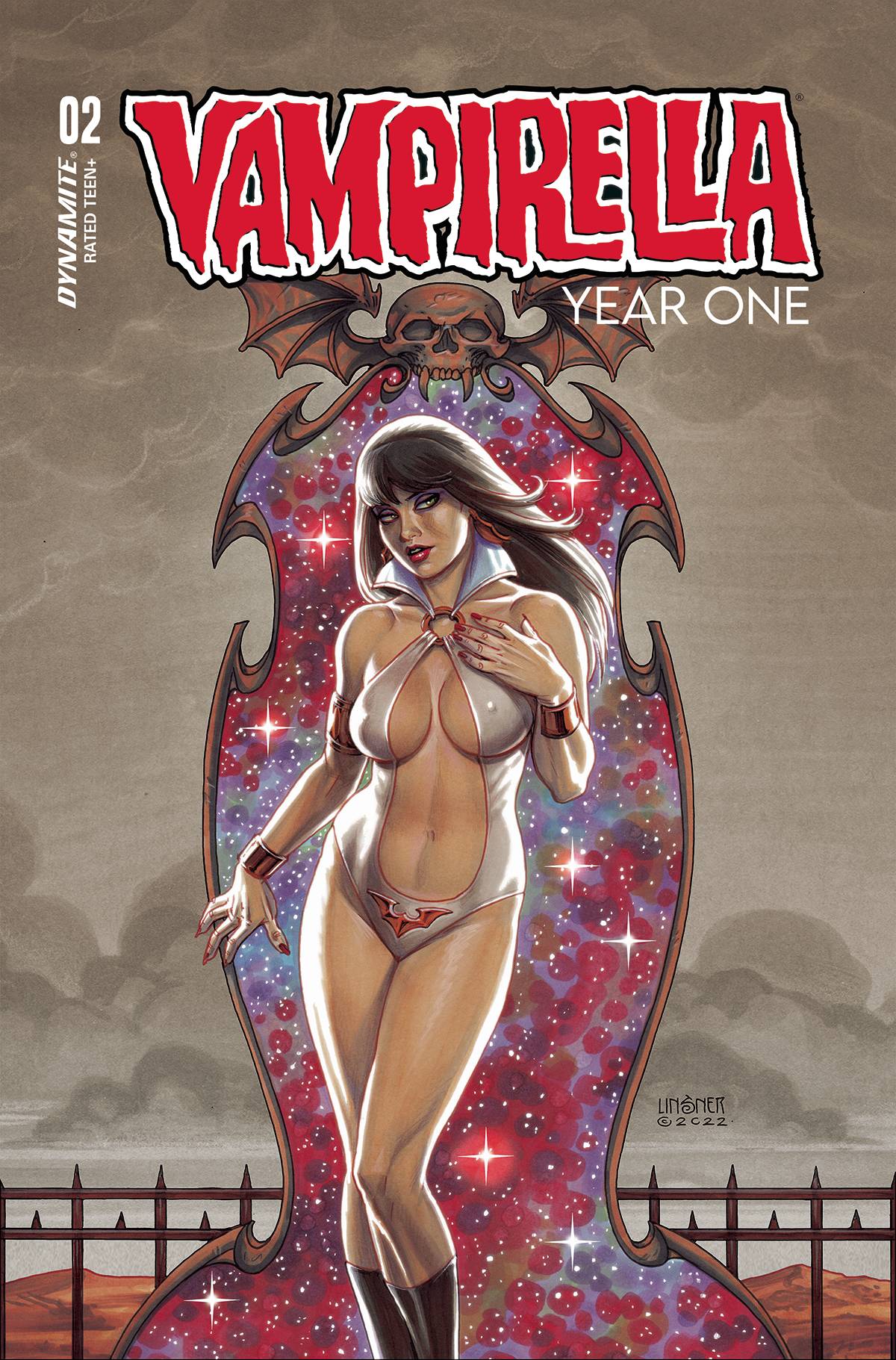 VAMPIRELLA YEAR ONE #2 CVR G 15 COPY INCV LINSNER ORIGINAL - Third Eye