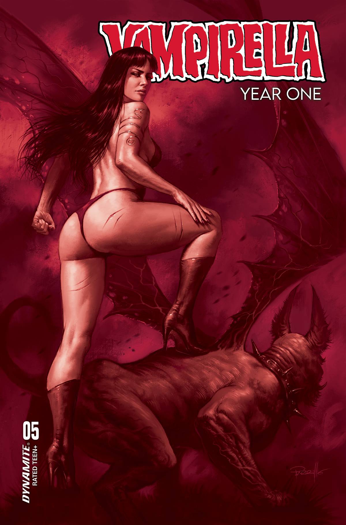 VAMPIRELLA YEAR ONE #5 CVR H 1:20  INCV PARRILLO TINT