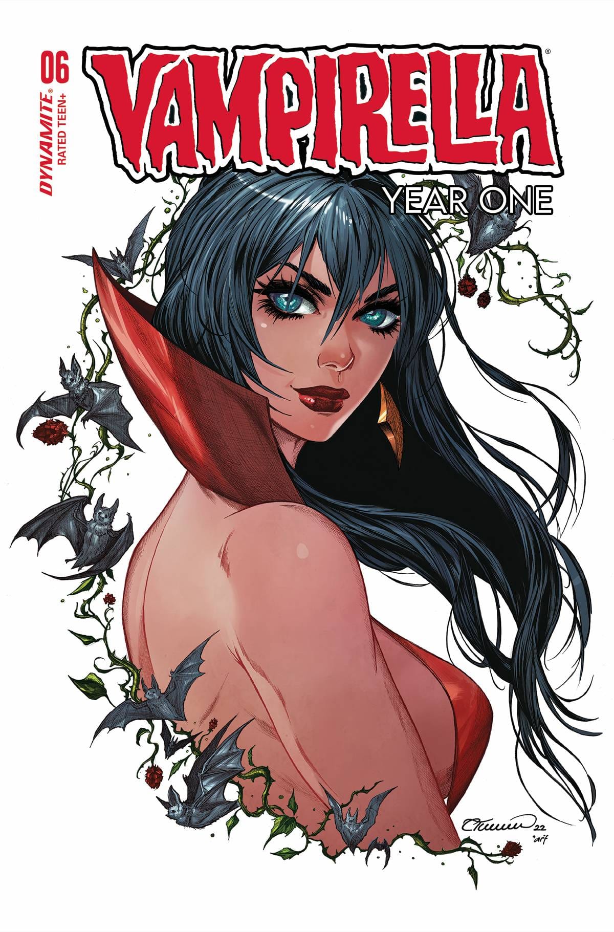 Dynamite Comic Books VAMPIRELLA YEAR ONE #6 CVR A TURNER 72513032113806011 OCT220640