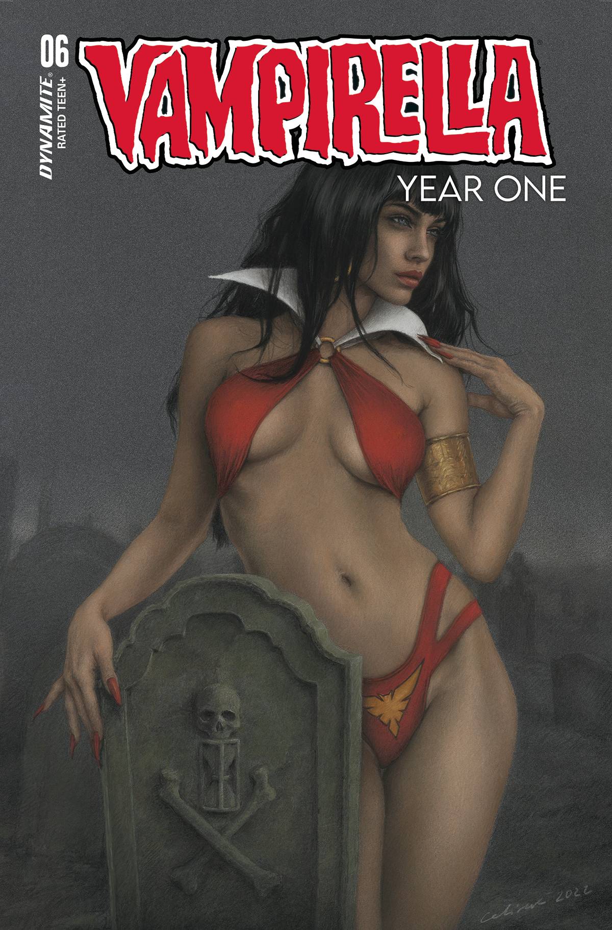 Dynamite Comic Books VAMPIRELLA YEAR ONE #6 CVR C CELINA 72513032113806031 OCT220642