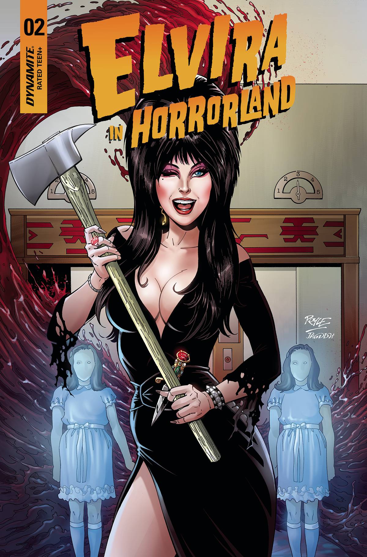 Dynamite Comic Books ELVIRA IN HORRORLAND #2 CVR B ROYLE 72513031949402021 APR220474