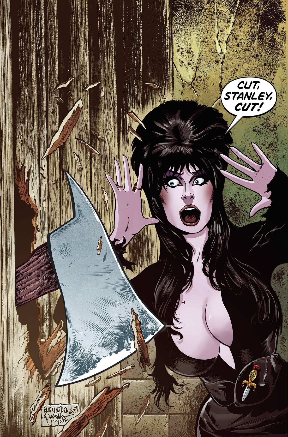 Dynamite Comic Books > Incentives ELVIRA IN HORRORLAND #2 CVR I 1:30 INCV ACOSTA VIRGIN 72513031949402091 APR220481