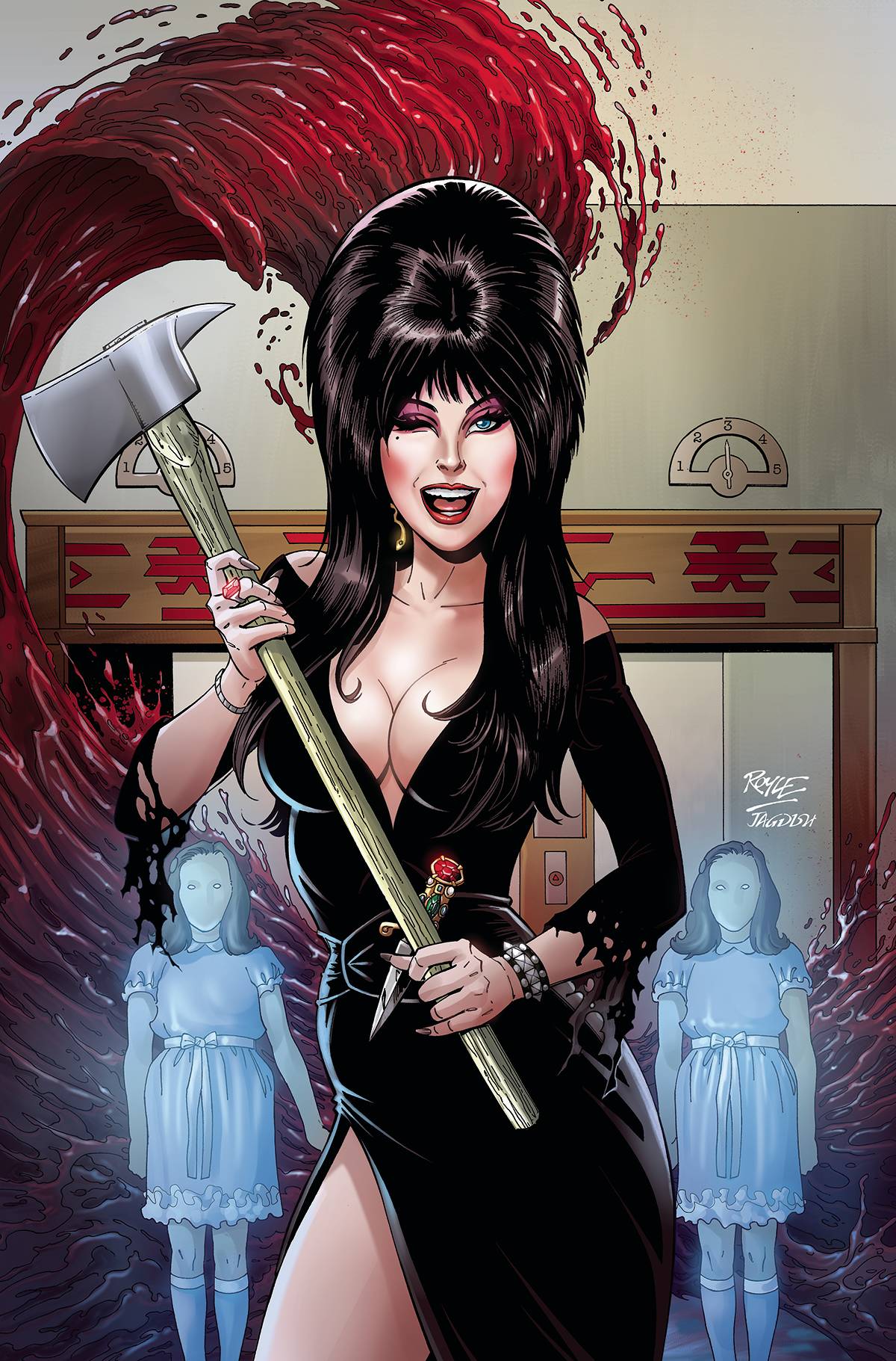 Dynamite Comic Books ELVIRA IN HORRORLAND #2 CVR J LTD ROYLE 72513031949402101 APR220482