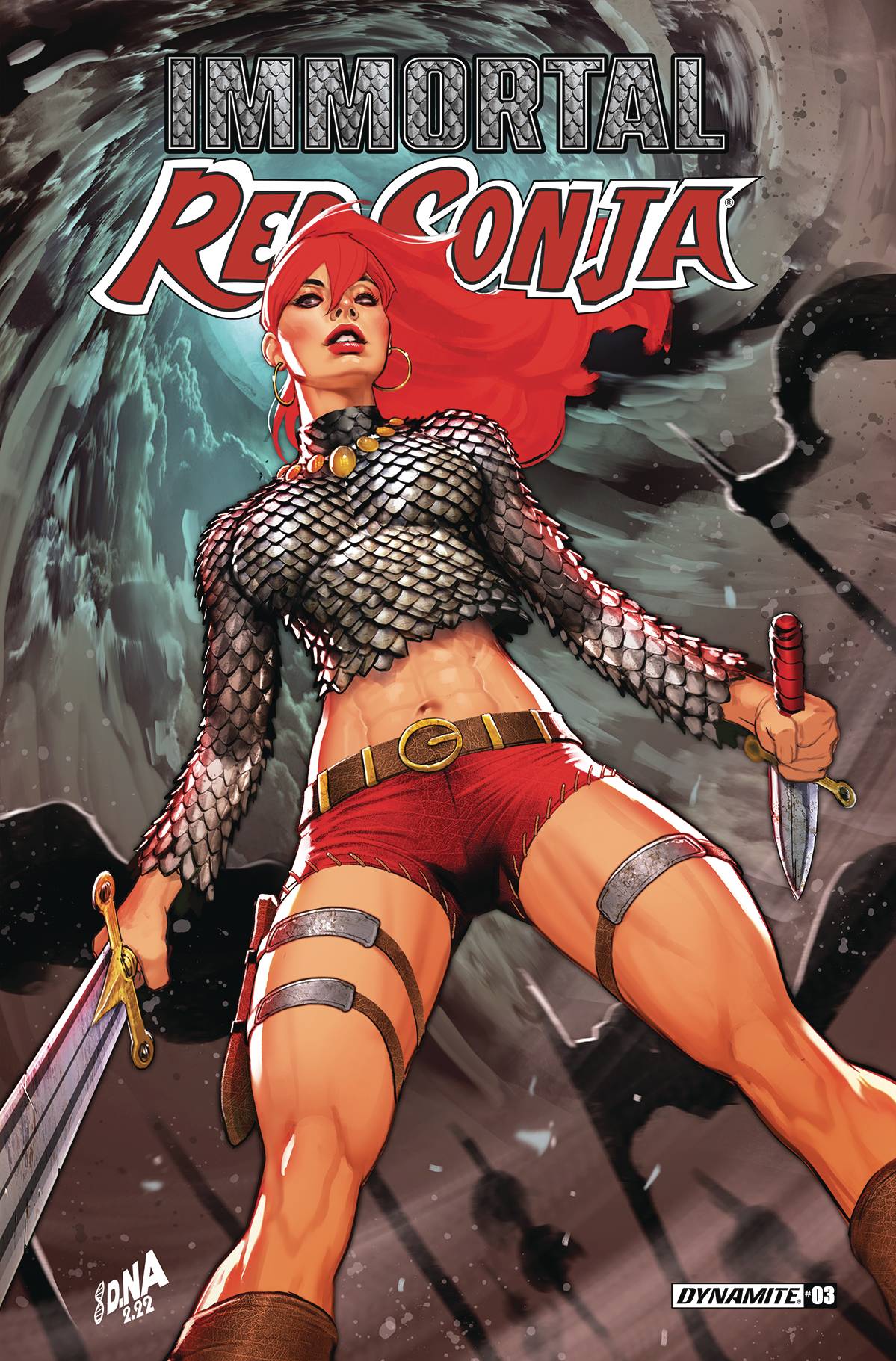 Dynamite Comic Books IMMORTAL RED SONJA #3 CVR A NAKAYAMA 72513031884803011 APR220539