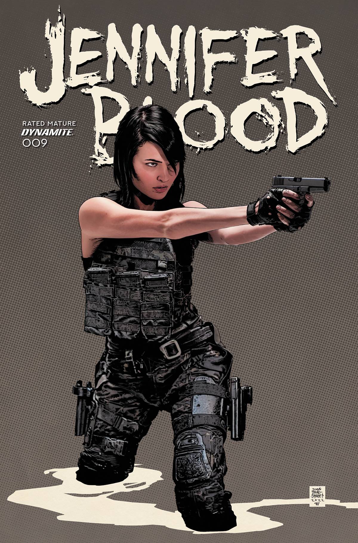 Dynamite Comic Books JENNIFER BLOOD #9 CVR A BRADSTREET (MR) 72513031229709011 APR220574