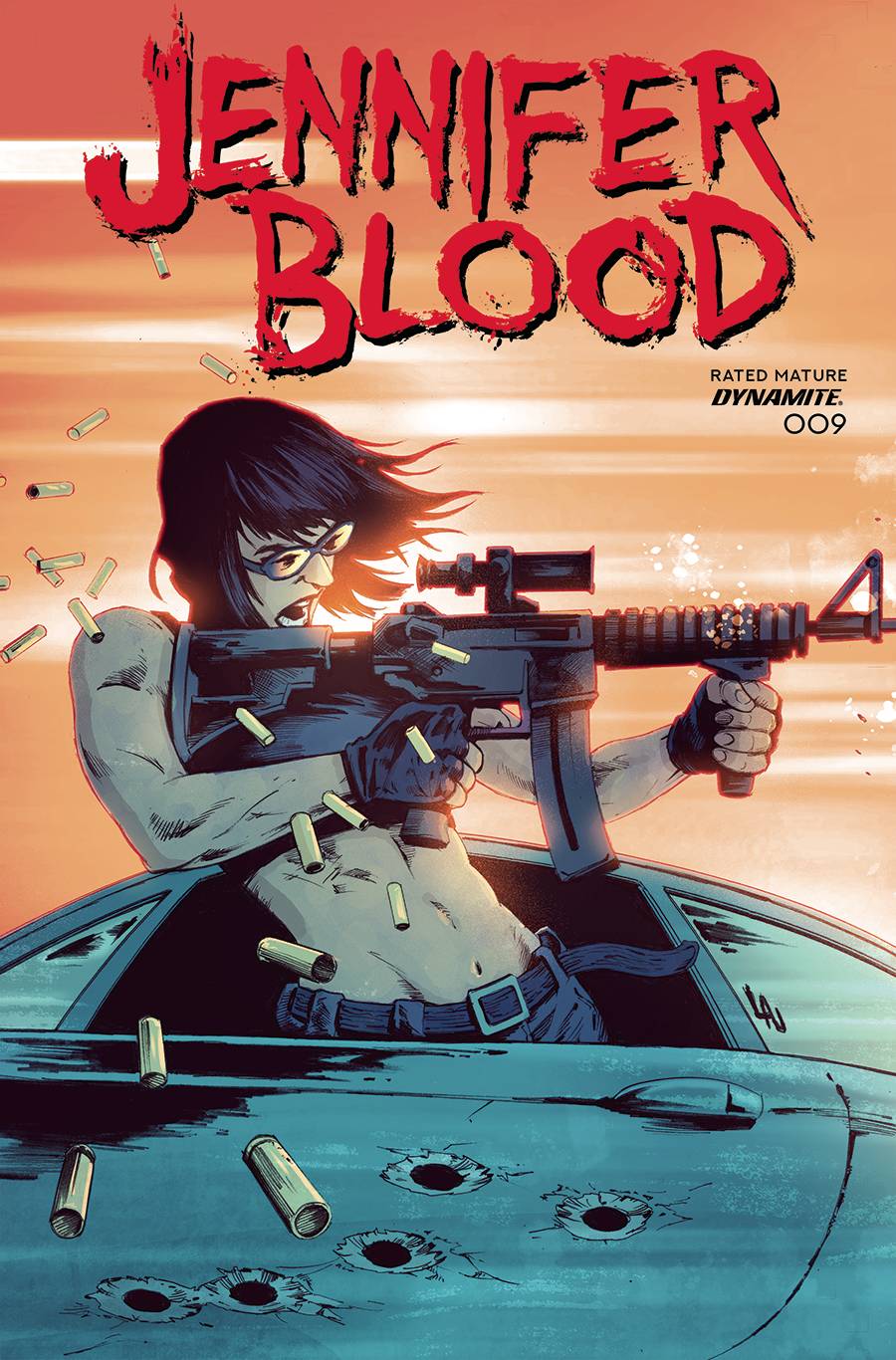 Dynamite Comic Books JENNIFER BLOOD #9 CVR B LAU (MR) 72513031229709021 APR220575