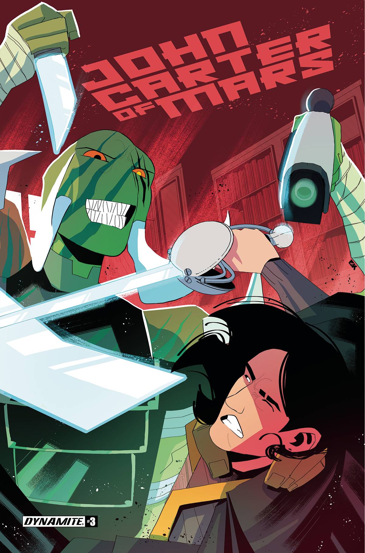 Dynamite Comic Books JOHN CARTER OF MARS #3 CVR D KAMBADAIS 72513031883103041 APR220530