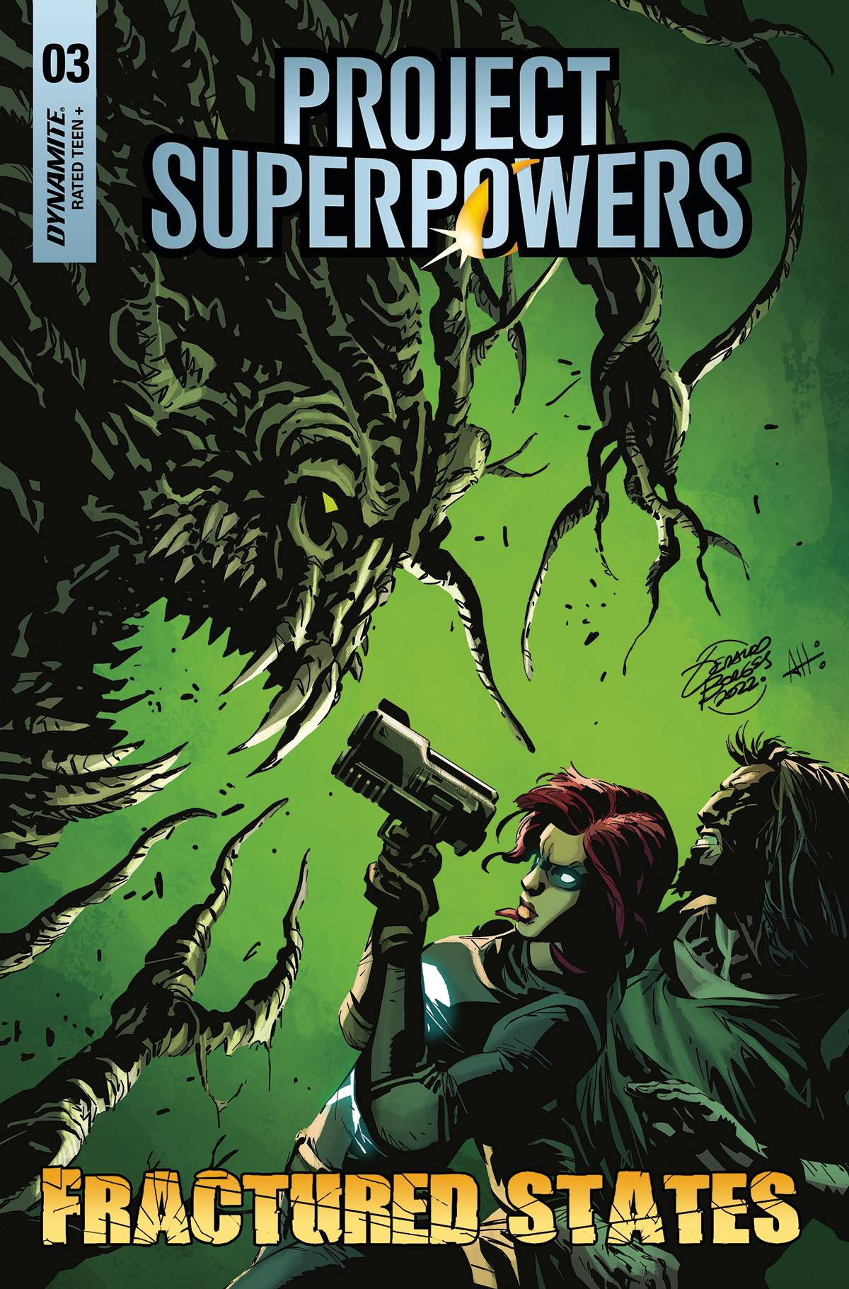 Dynamite Comic Books PROJECT SUPERPOWERS FRACTURED STATES #3 CVR C BORGES 72513031882403031 APR220517